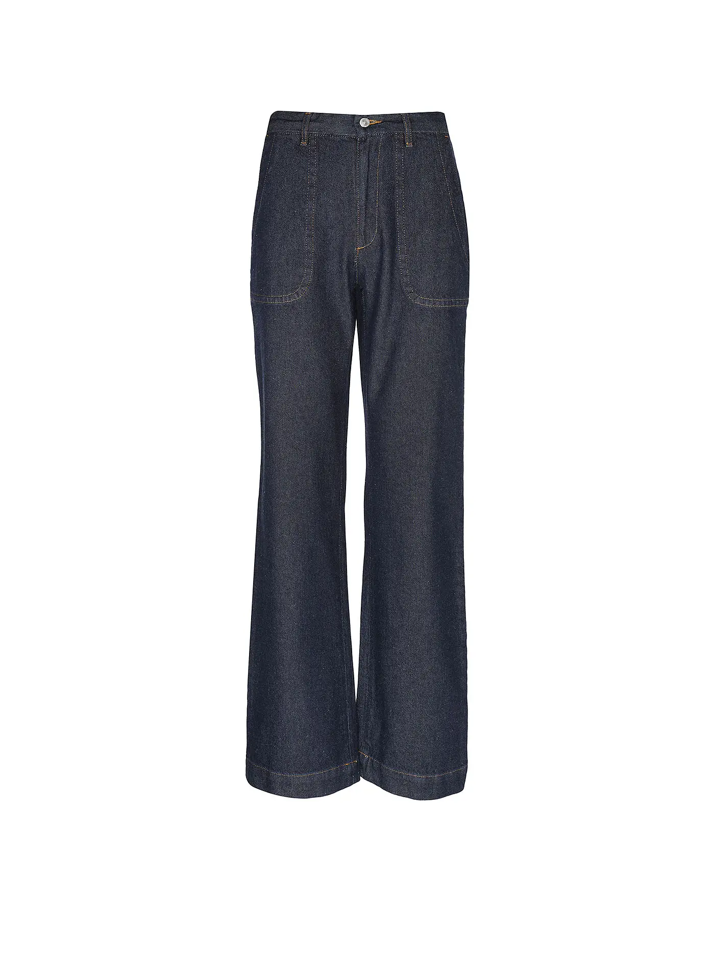 A.P.C. | Jeans Wide Leg SEASIDE | dunkelblau