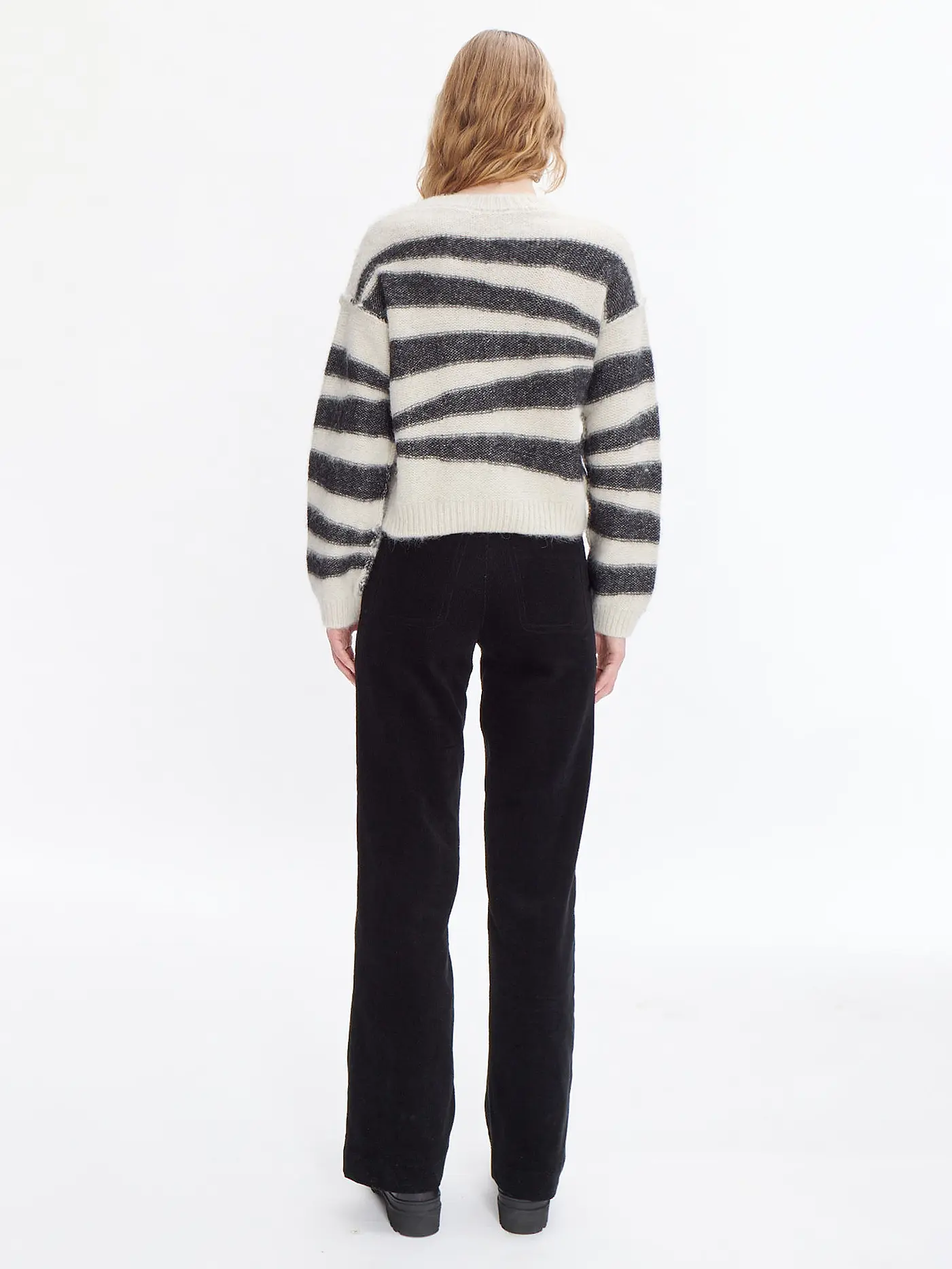A.P.C. | Jeans Wide Leg SEASIDE | schwarz