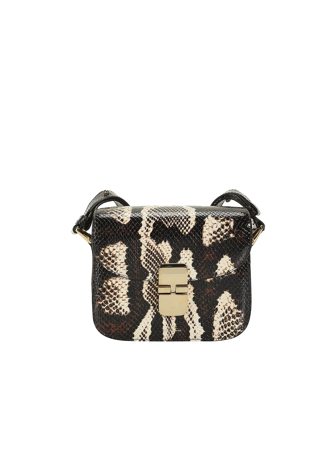 A.P.C. | Ledertasche - Mini Bag GRACE MINI | weiss