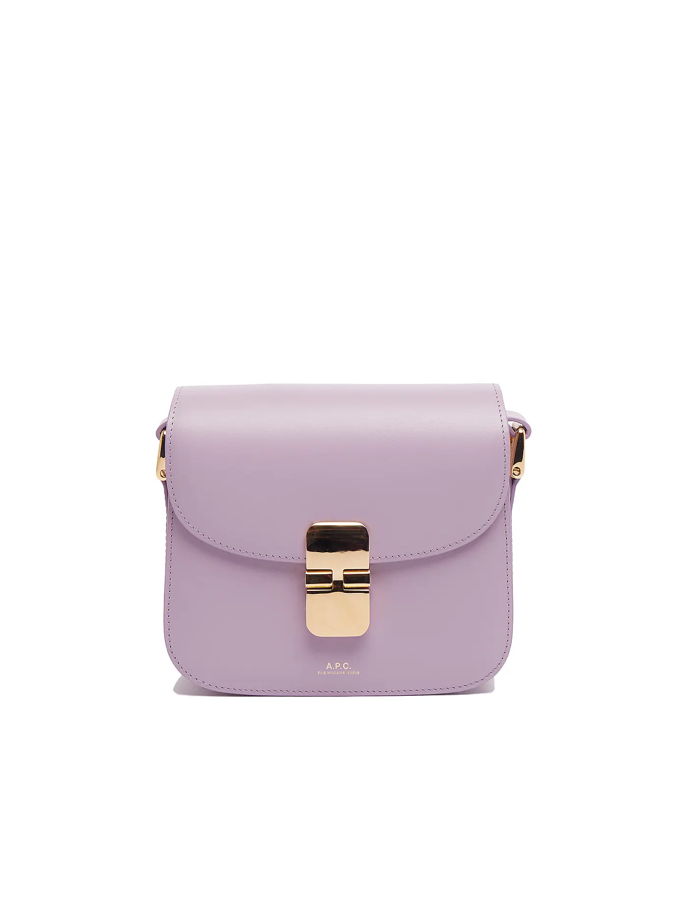 A.P.C. | Ledertasche - Mini Bag GRACE XSmall  | lila