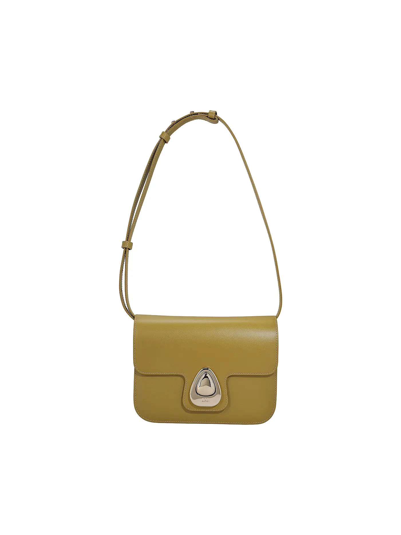A.P.C. | Ledertasche - Umhängetasche ASTRA Small | olive