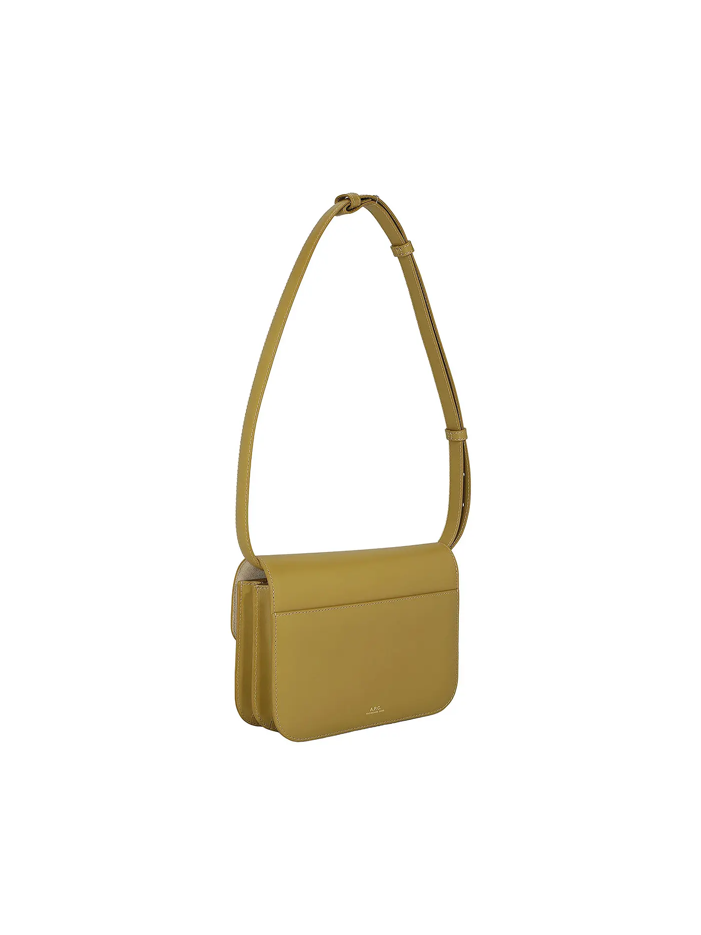 A.P.C. | Ledertasche - Umhängetasche ASTRA Small | olive