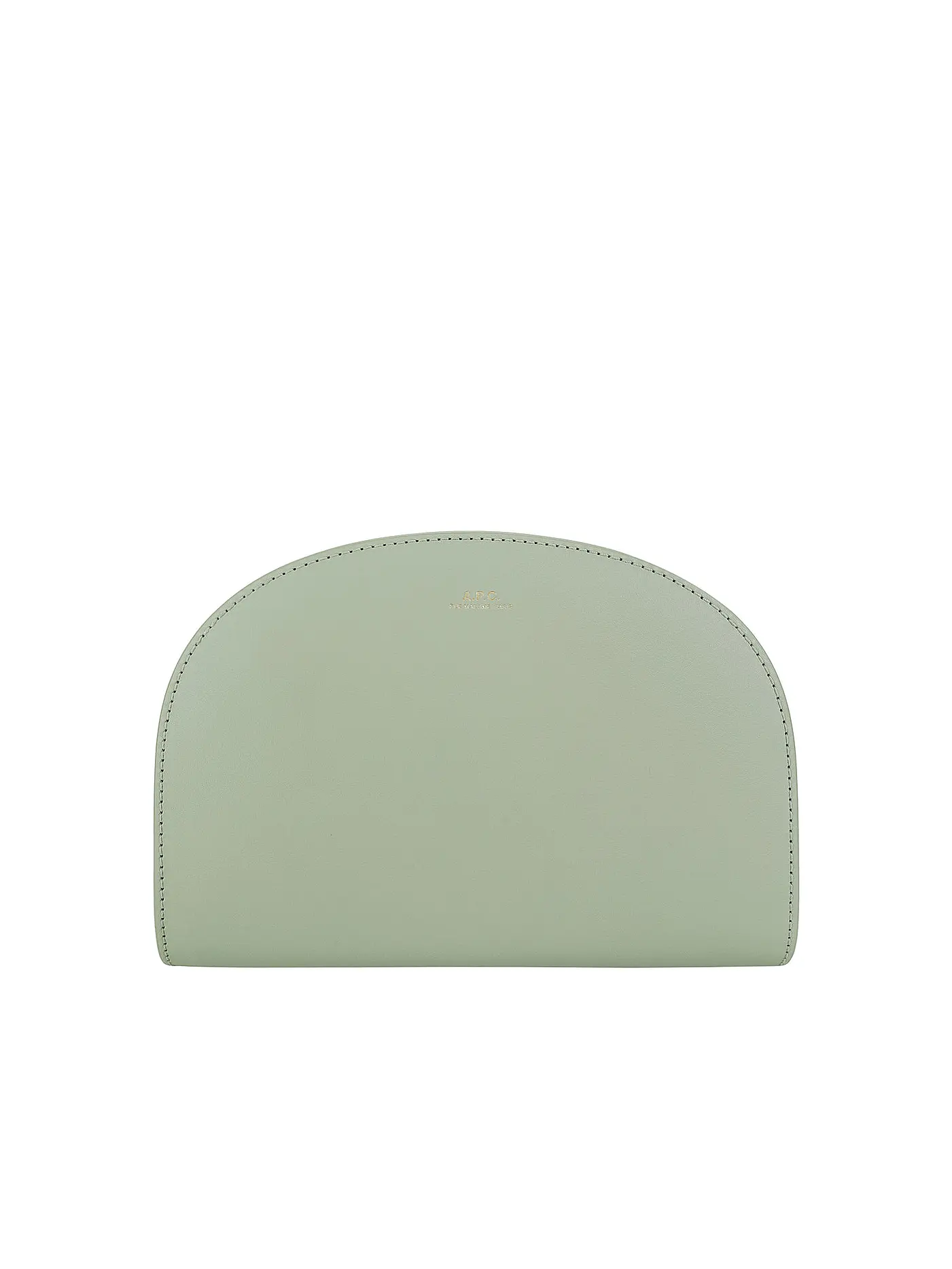 A.P.C. | Ledertasche - Umhängetasche DEMI-LUNE | mint