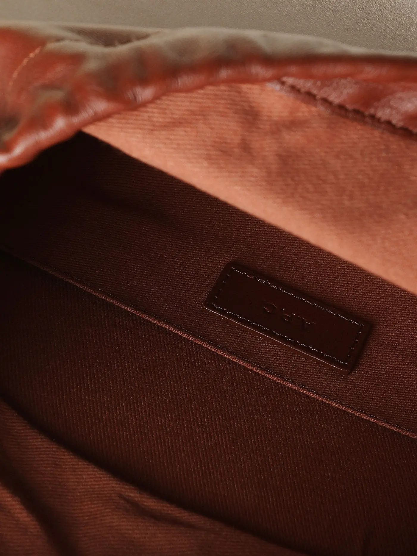 A.P.C. | Ledertasche - Umhängetasche DEMI-LUNE | braun