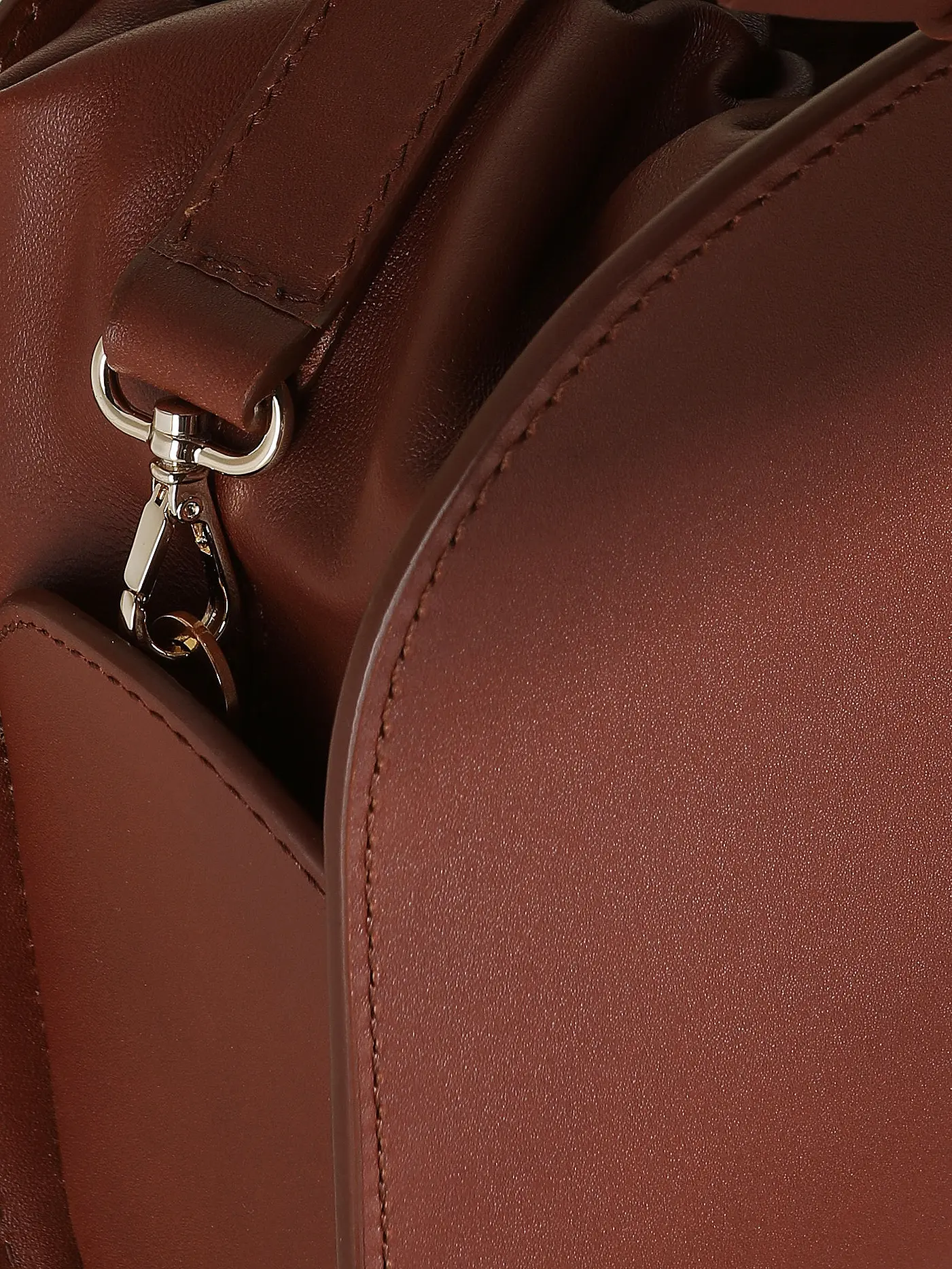 A.P.C. | Ledertasche - Umhängetasche DEMI-LUNE | braun
