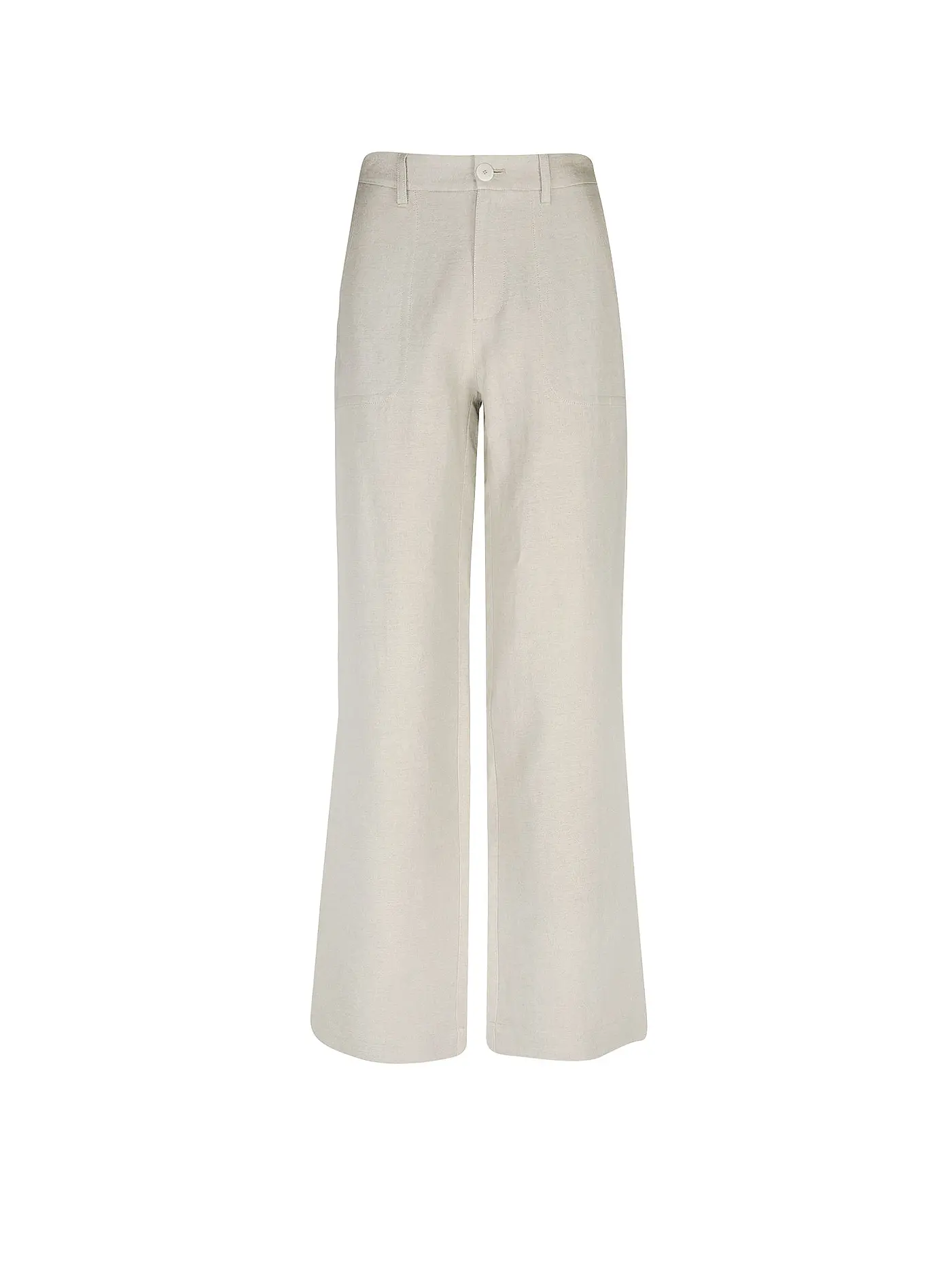 A.P.C. | Leinen Marlenehose | beige
