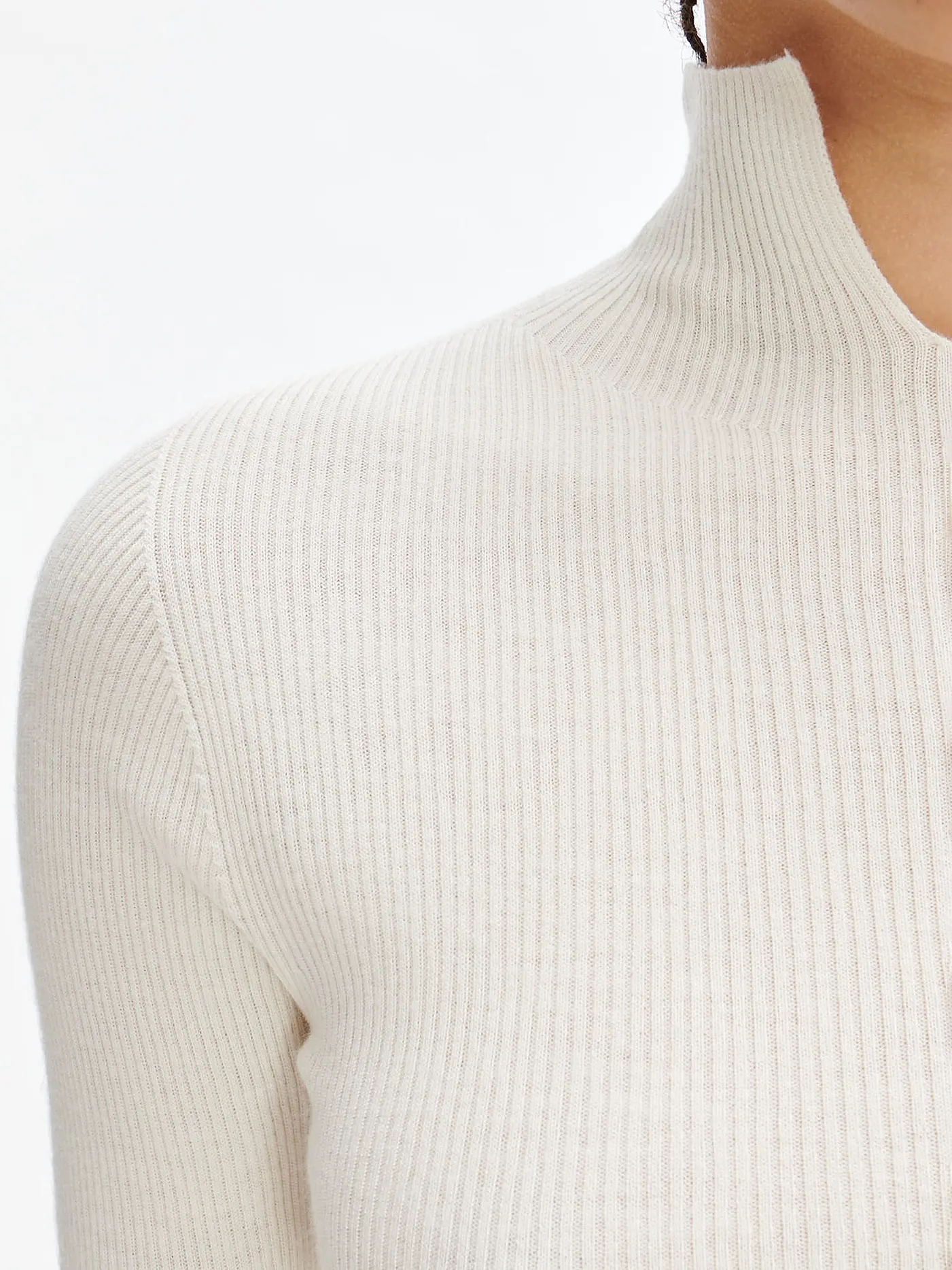 A.P.C. | Rollkragenpullover NICOLE  | weiss