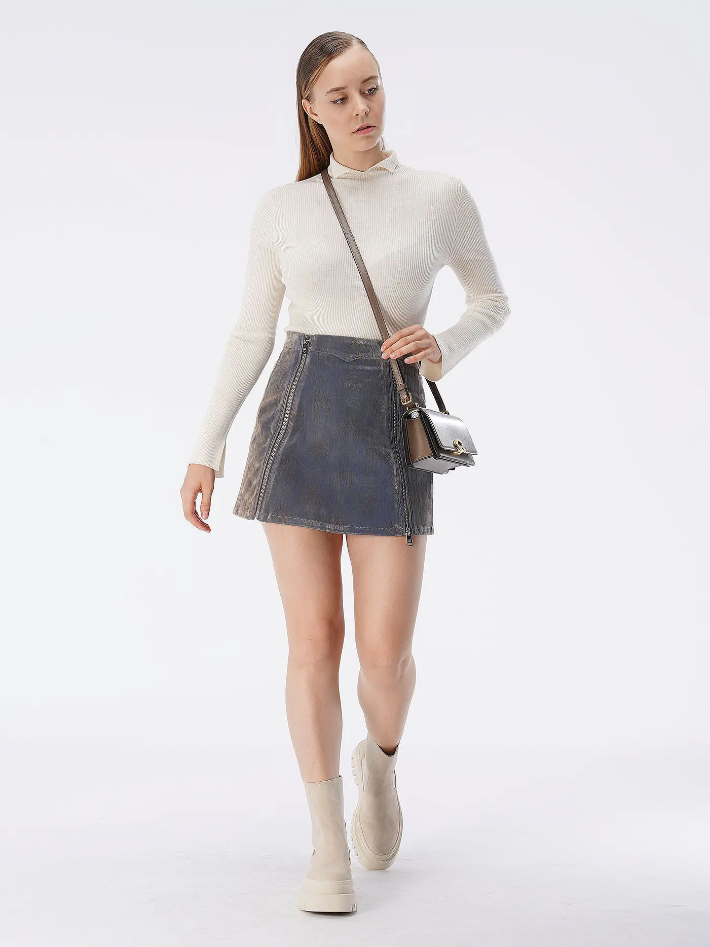 A.P.C. | Rollkragenpullover NICOLE  | weiss