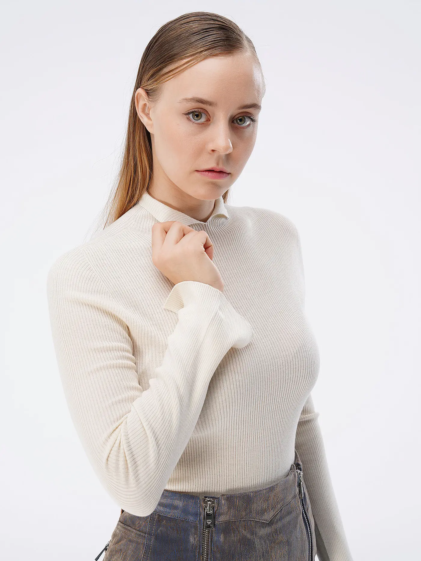 A.P.C. | Rollkragenpullover NICOLE  | weiss