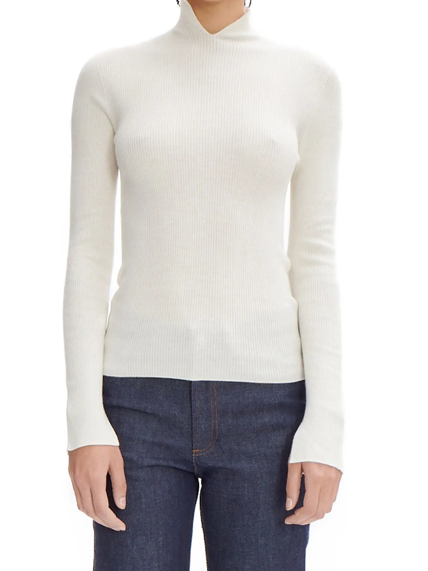 A.P.C. | Rollkragenpullover NICOLE  | weiss