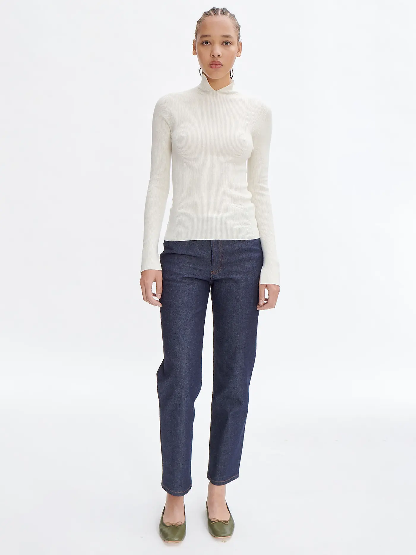 A.P.C. | Rollkragenpullover NICOLE  | weiss