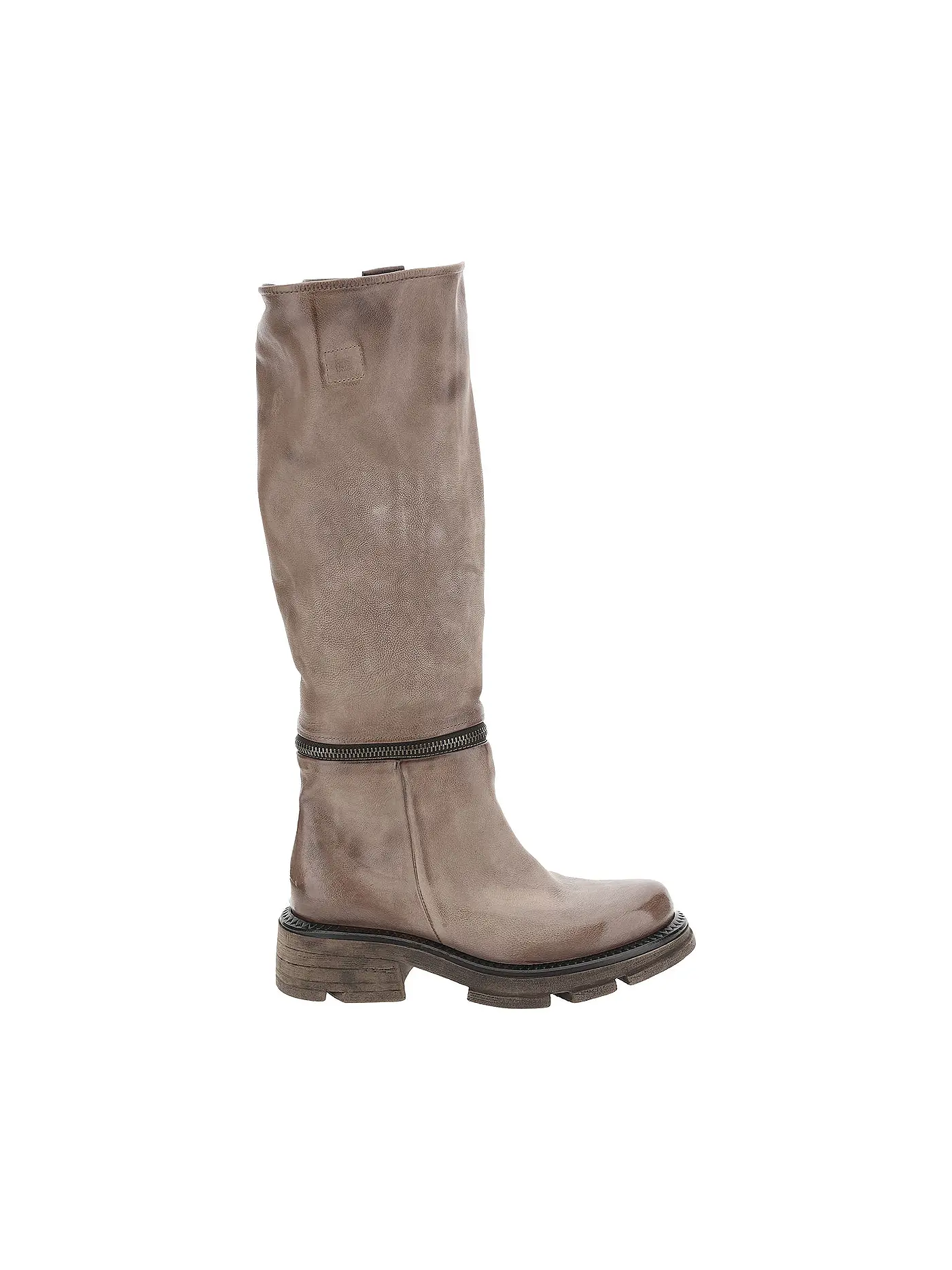 A.S.98 | Lederstiefel | grau