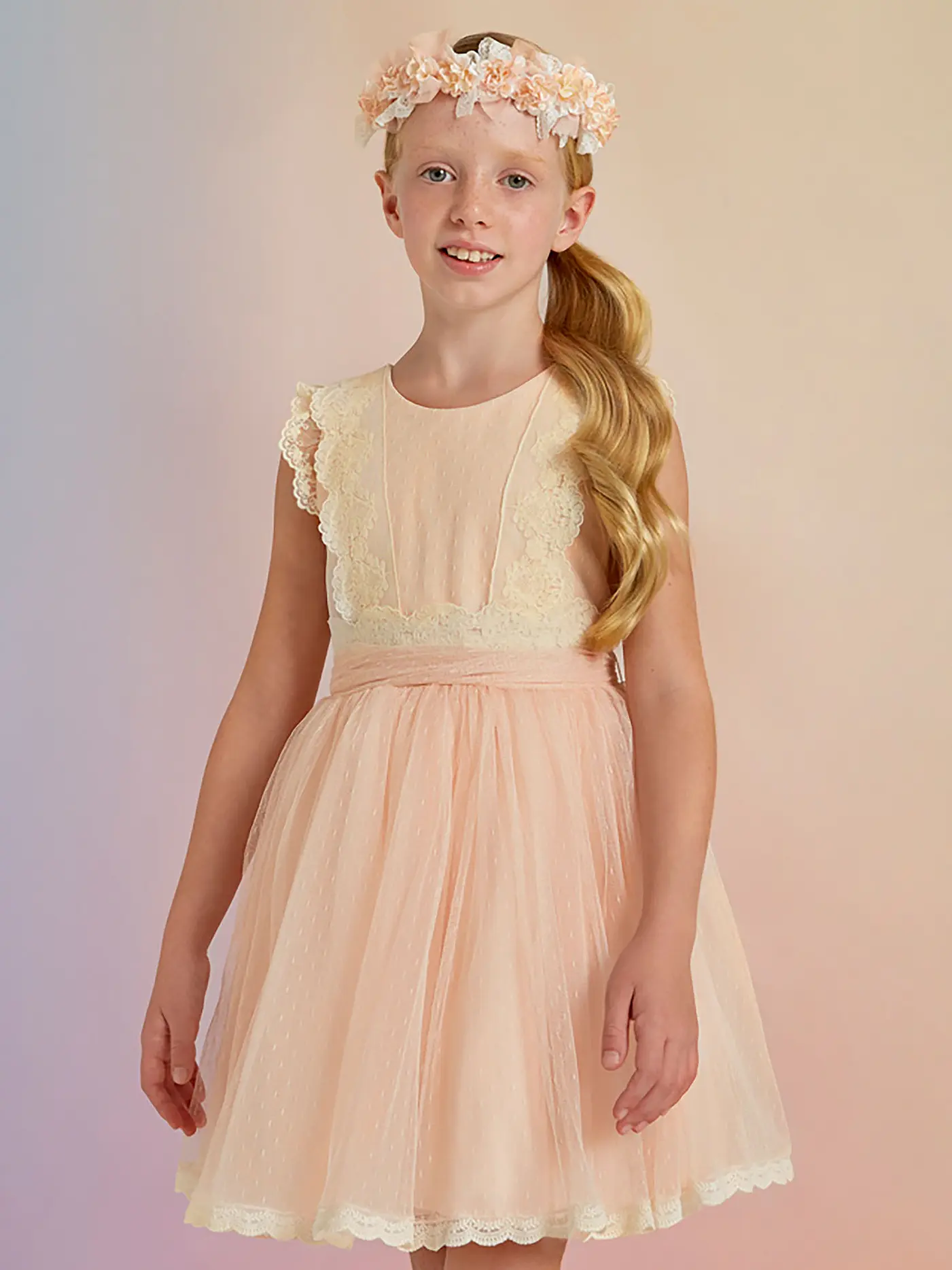ABEL & LULA | Mädchen Kleid | rosa