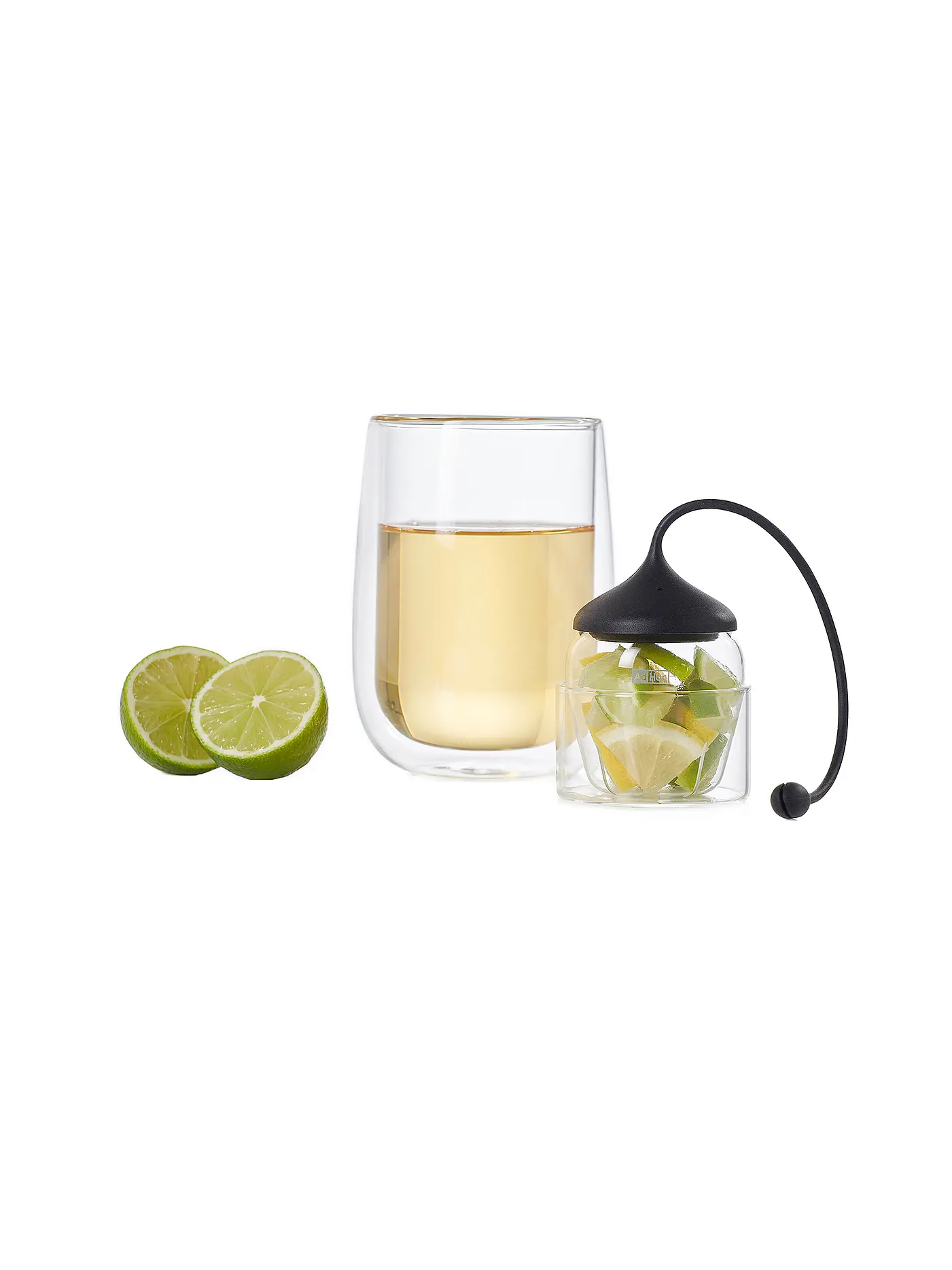 AD HOC | Glas Teefilter FUSION | transparent