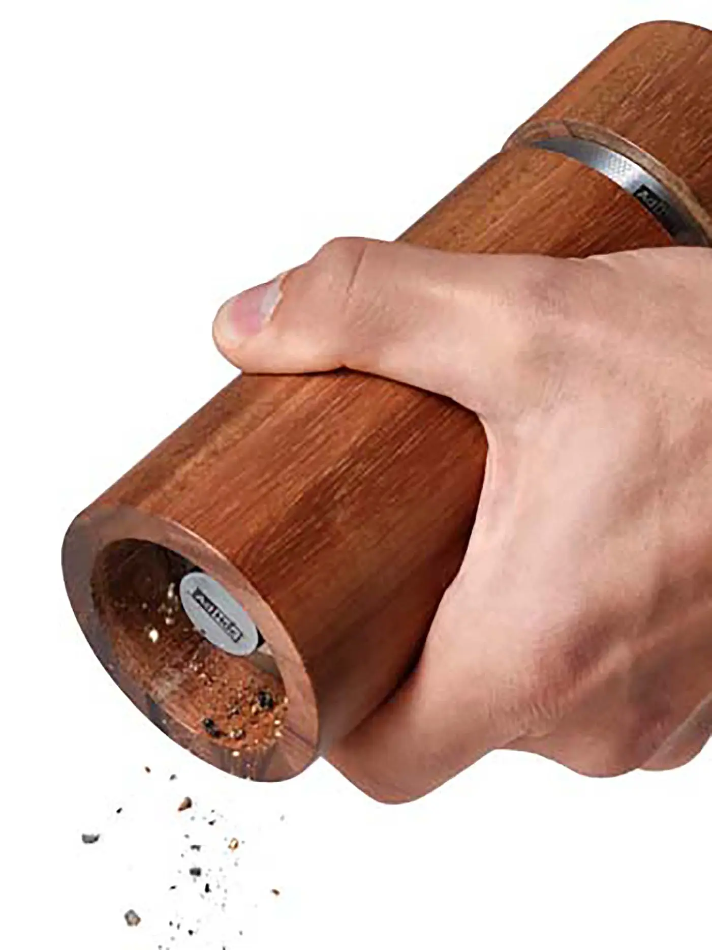 AD HOC | Pfeffer- oder Salzmühle PROFI 19cm | braun