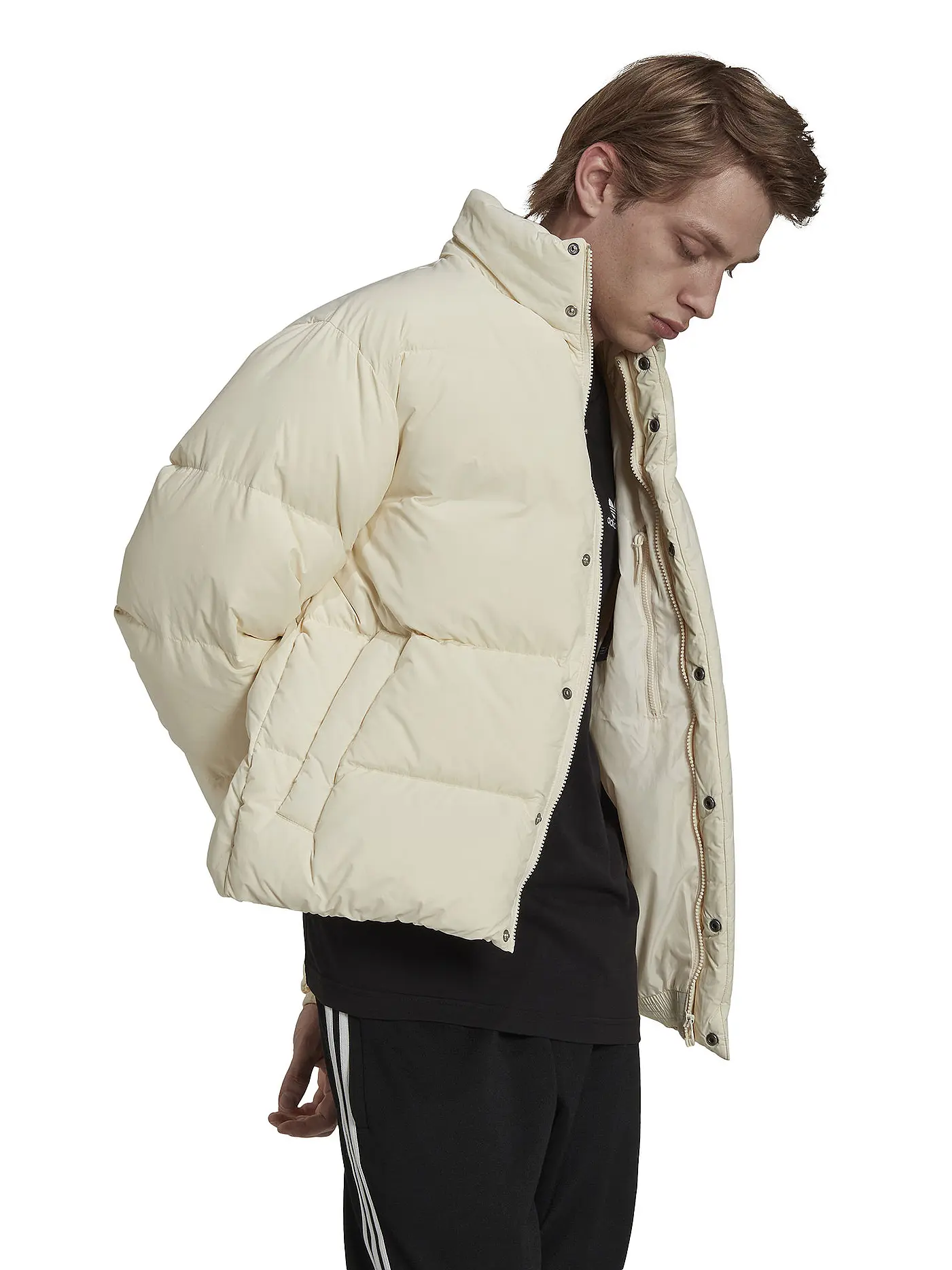 ADIDAS | Daunenjacke - Steppjacke | beige