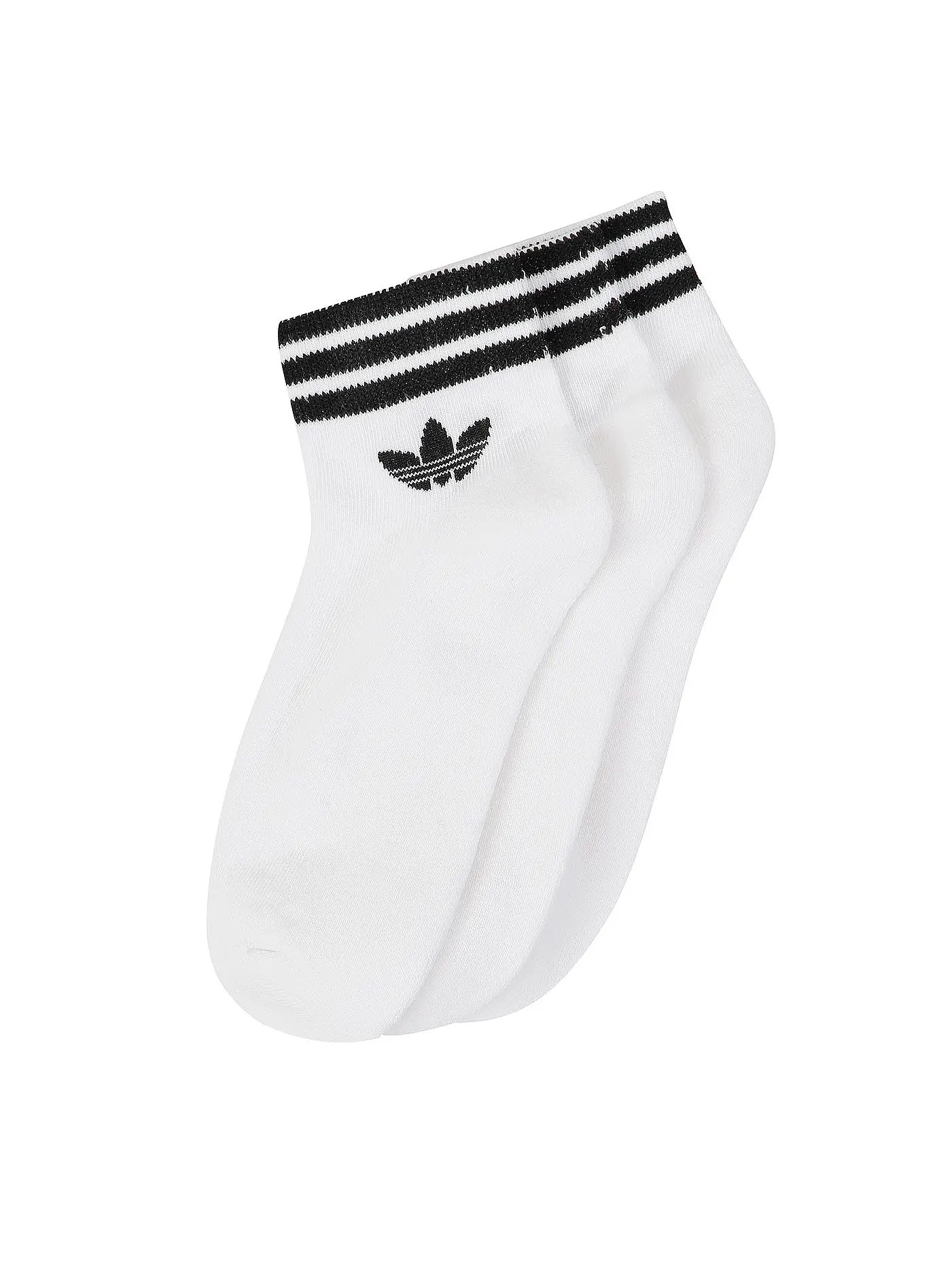 ADIDAS | Herren Sneakersocken 3er Pkg white black | weiss