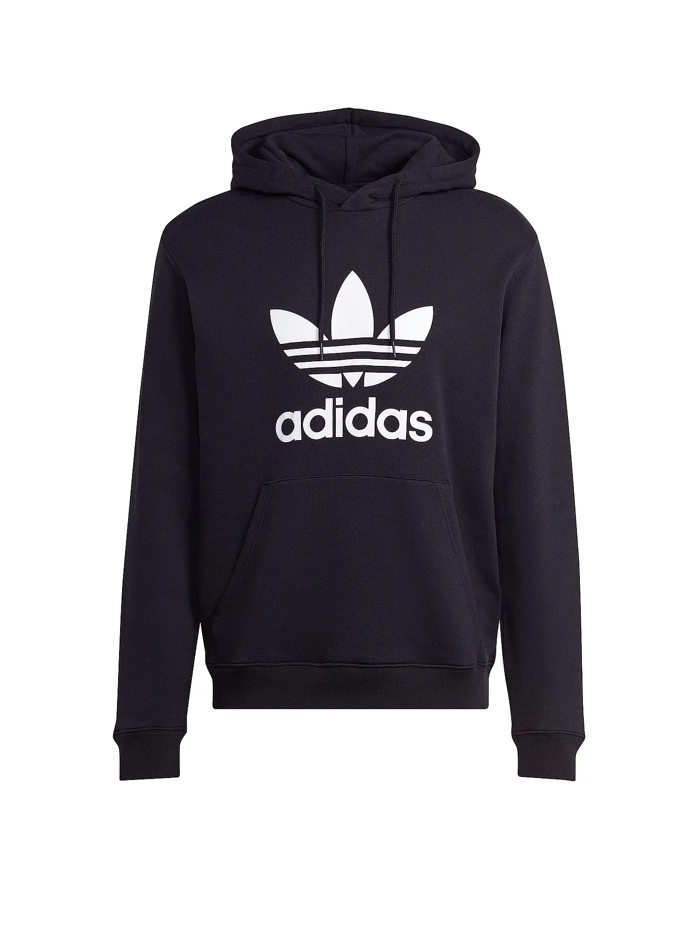 ADIDAS | Kapuzensweater - Hoodie TREFOIL  | schwarz