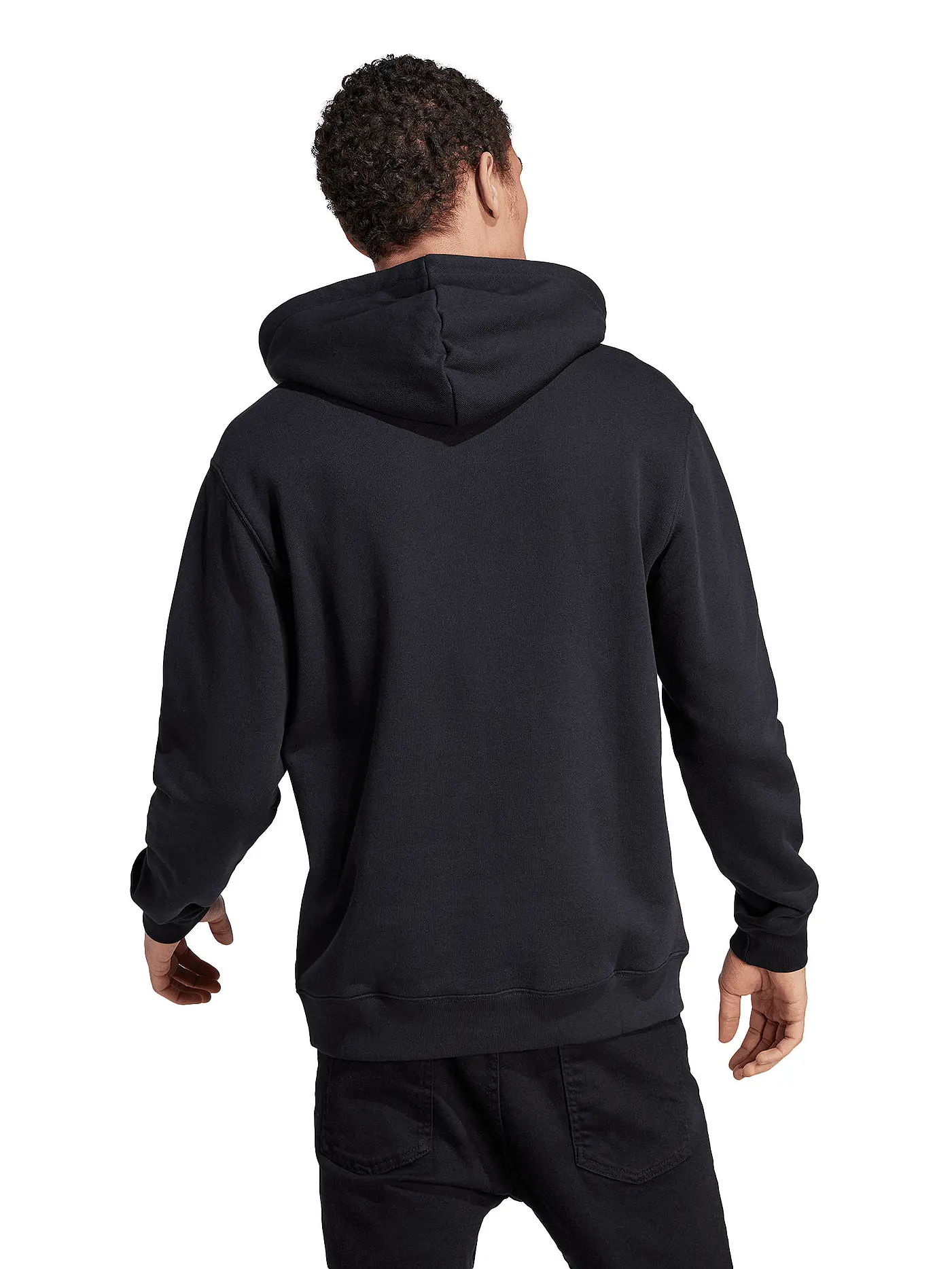 ADIDAS | Kapuzensweater - Hoodie TREFOIL  | schwarz