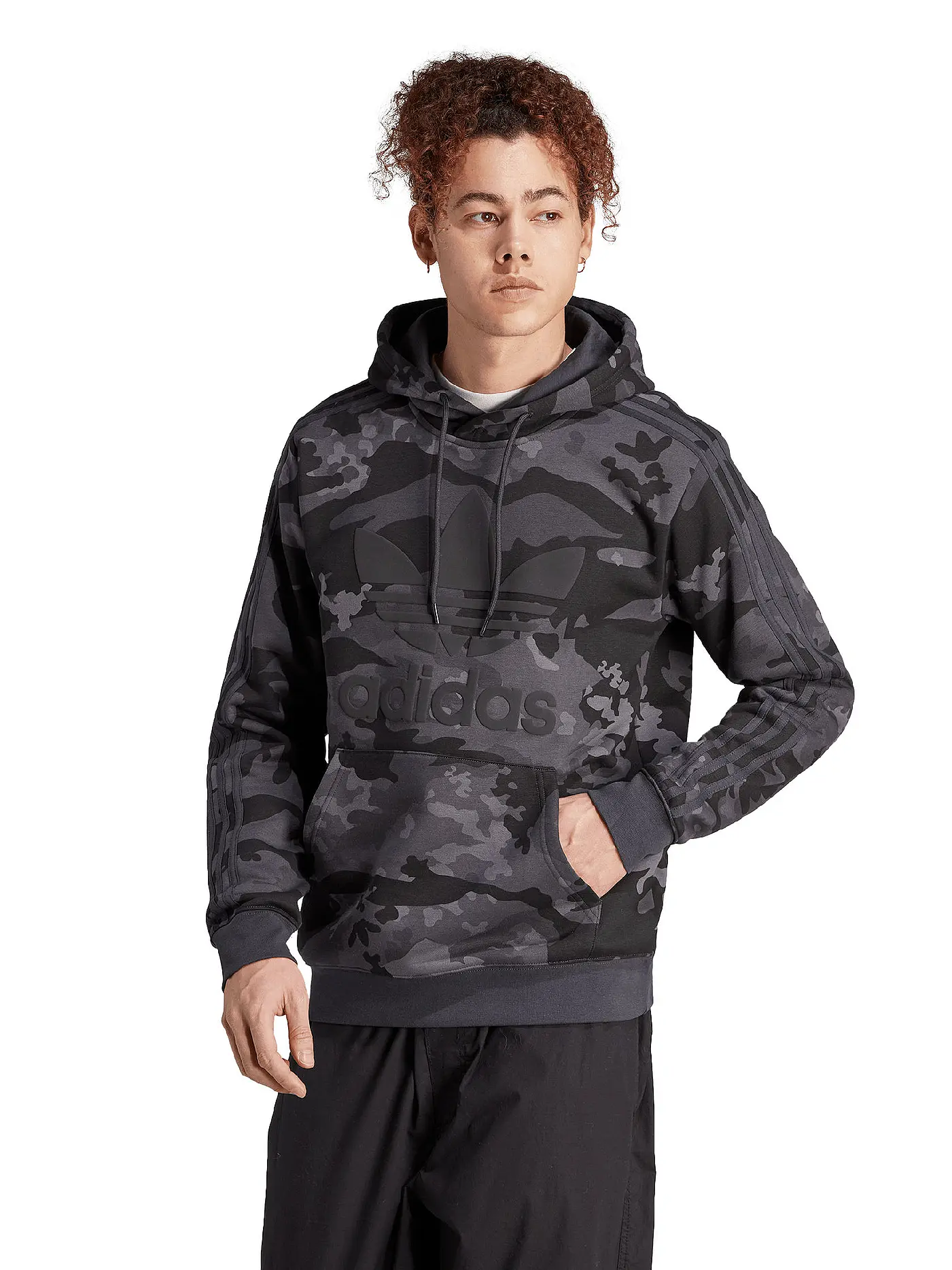 ADIDAS | Kapuzensweater - Hoodie | schwarz