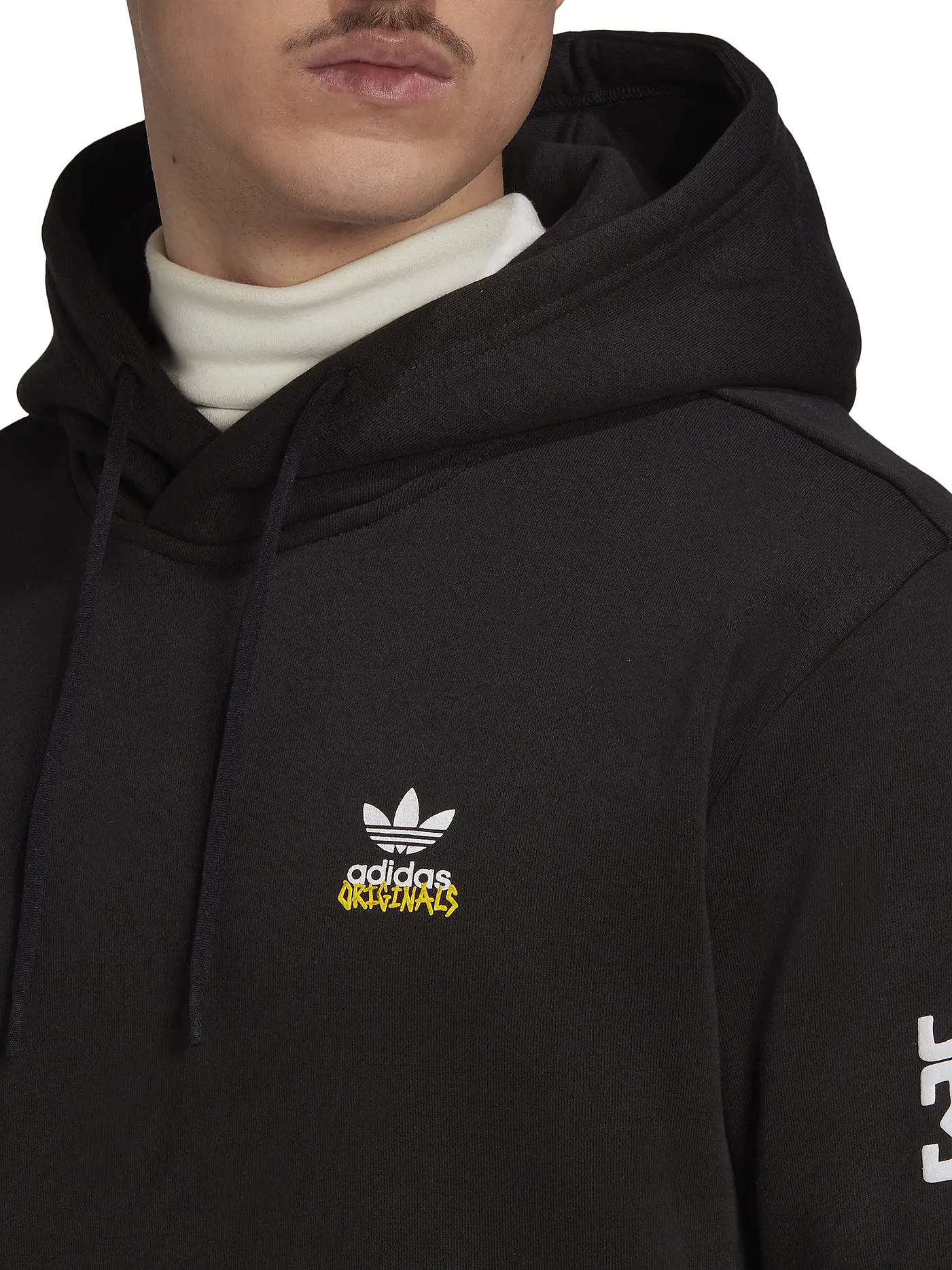 ADIDAS | Kapuzensweater | schwarz