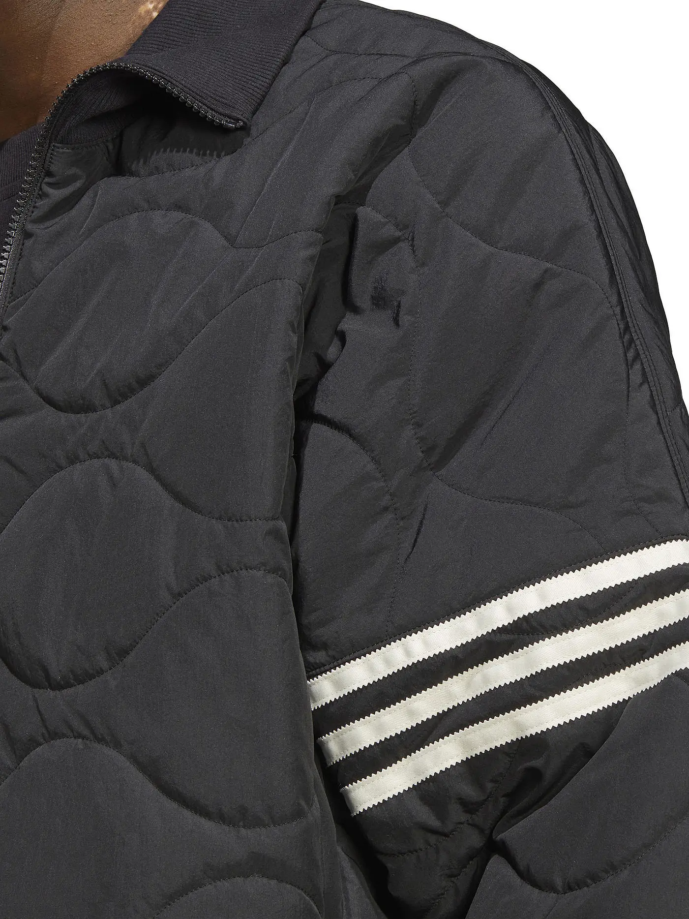 ADIDAS | Leichtsteppjacke  | schwarz
