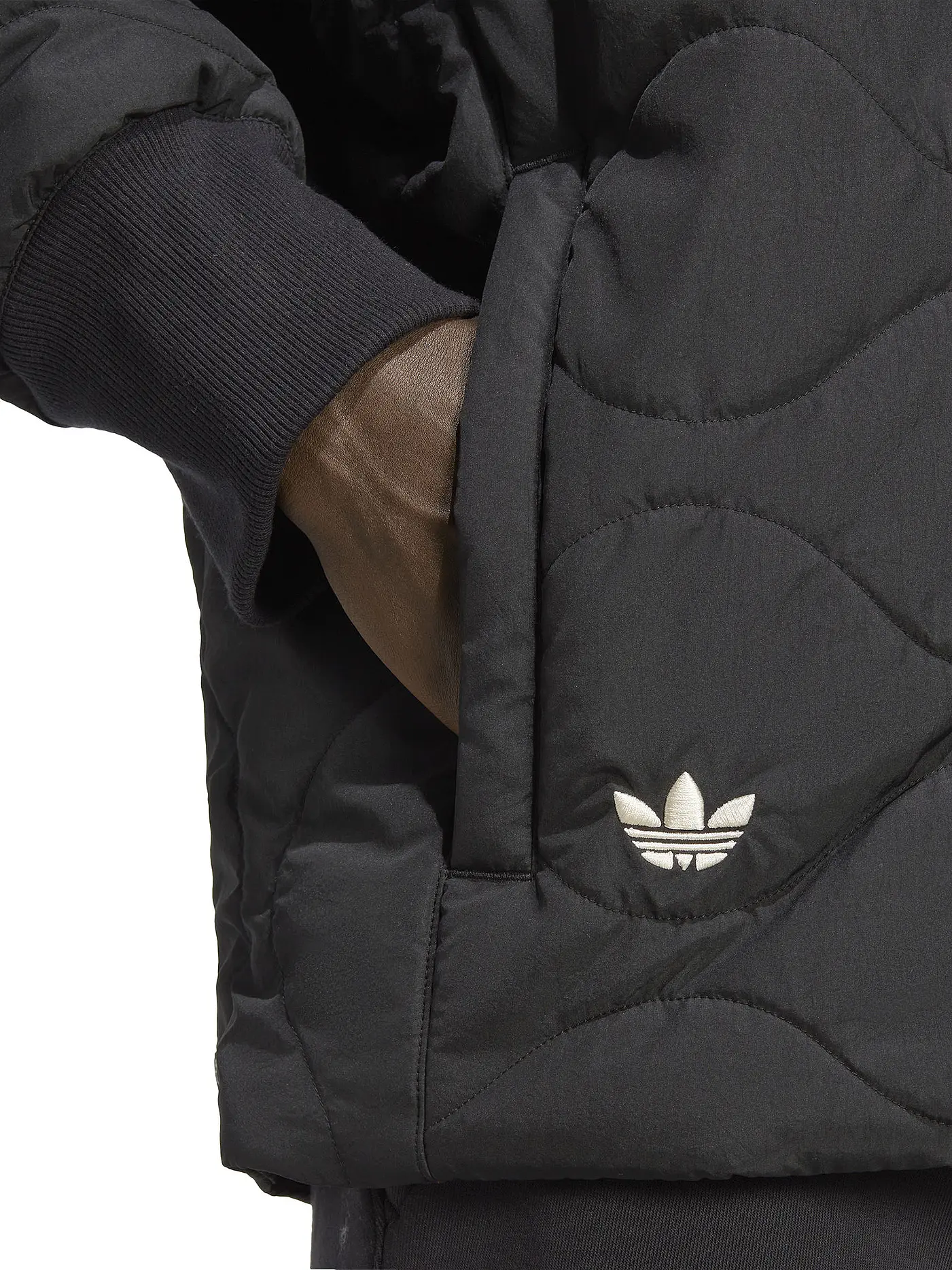 ADIDAS | Leichtsteppjacke  | schwarz