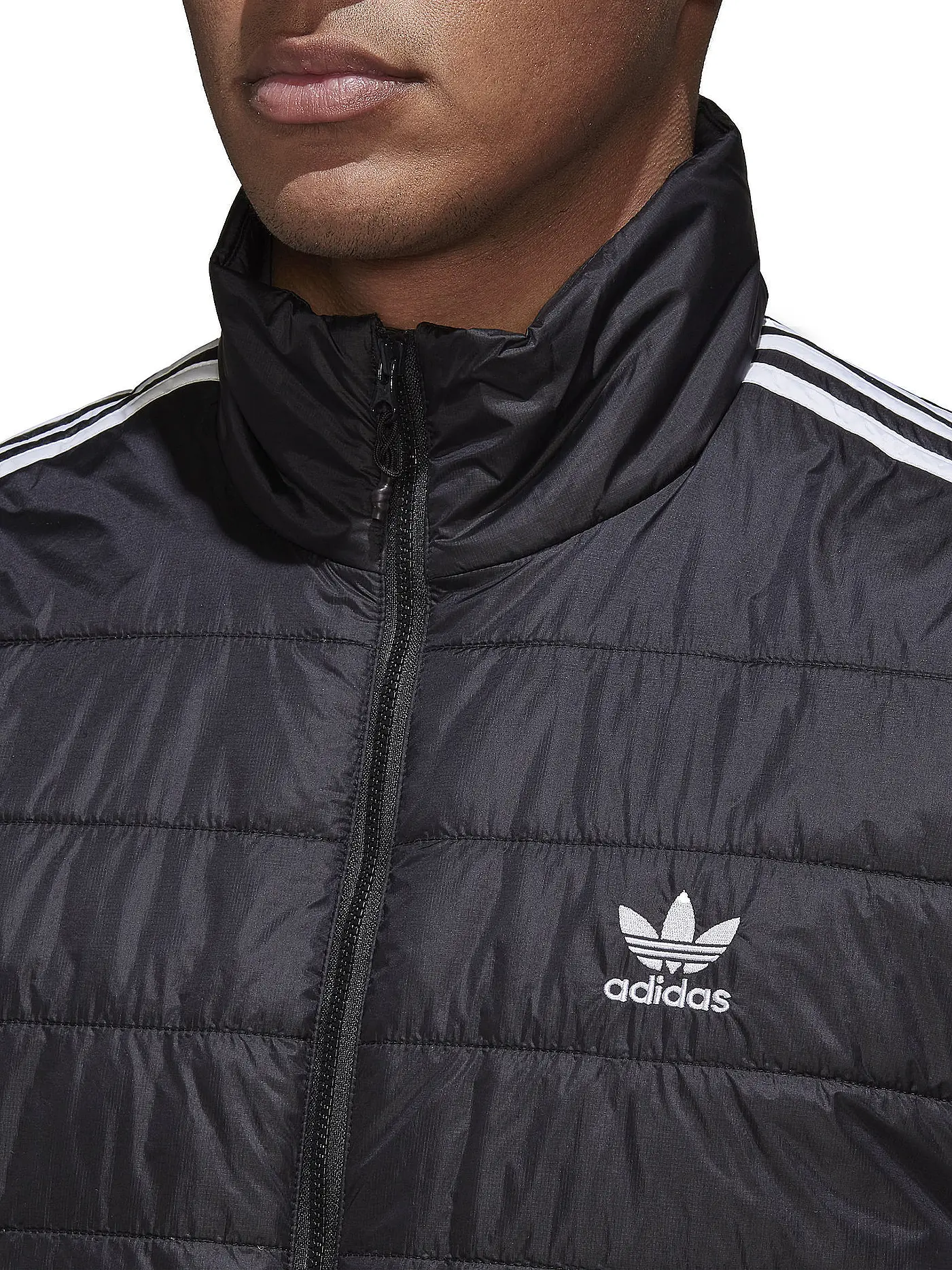 ADIDAS | Steppgilet | schwarz