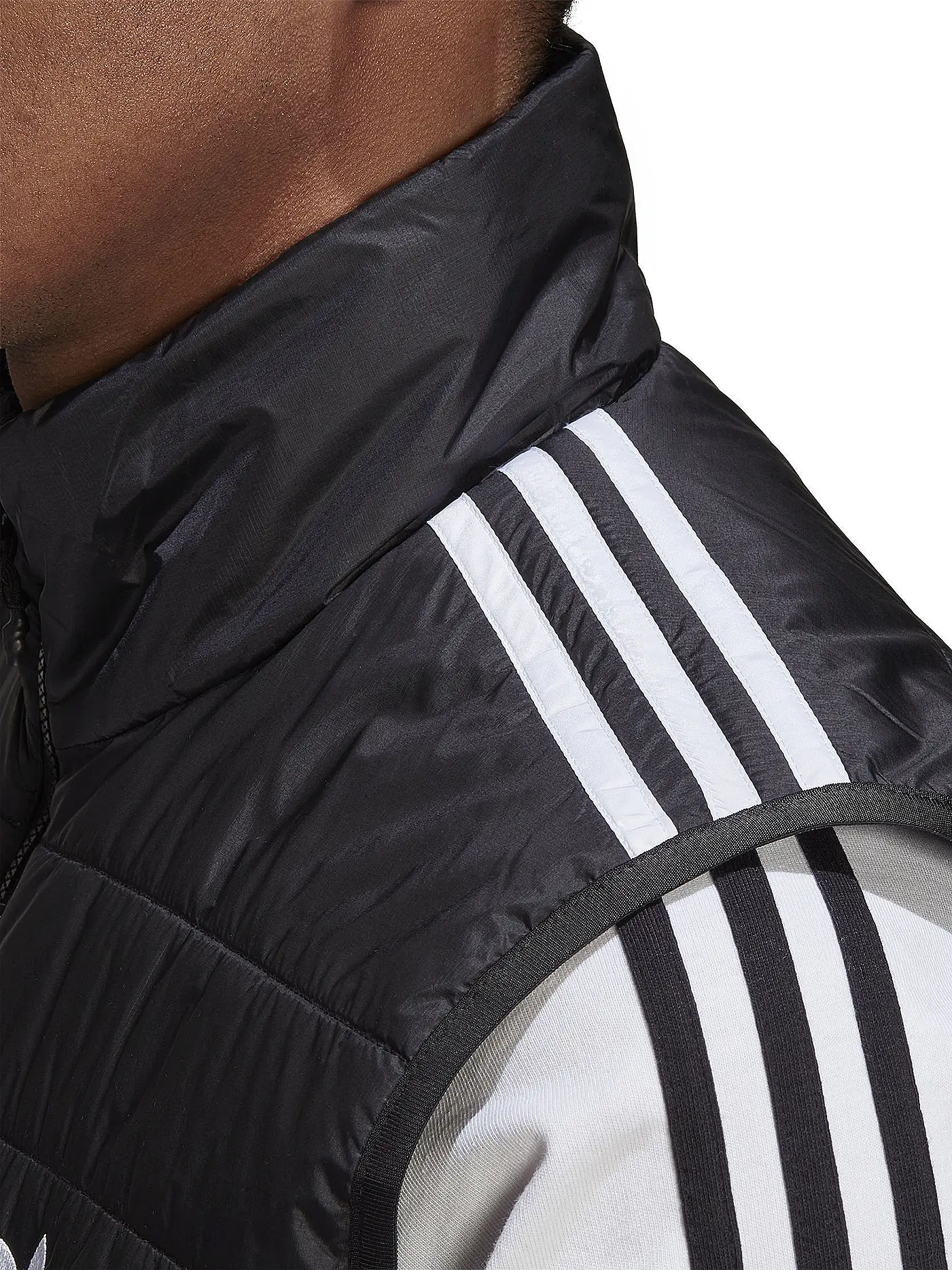ADIDAS | Steppgilet | schwarz