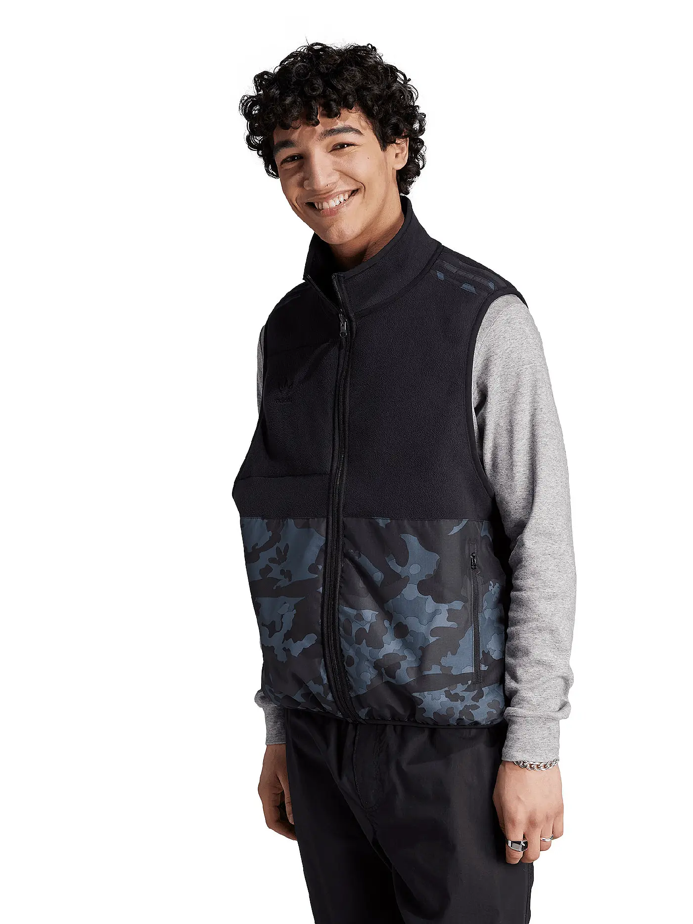 ADIDAS | Wendegilet | schwarz