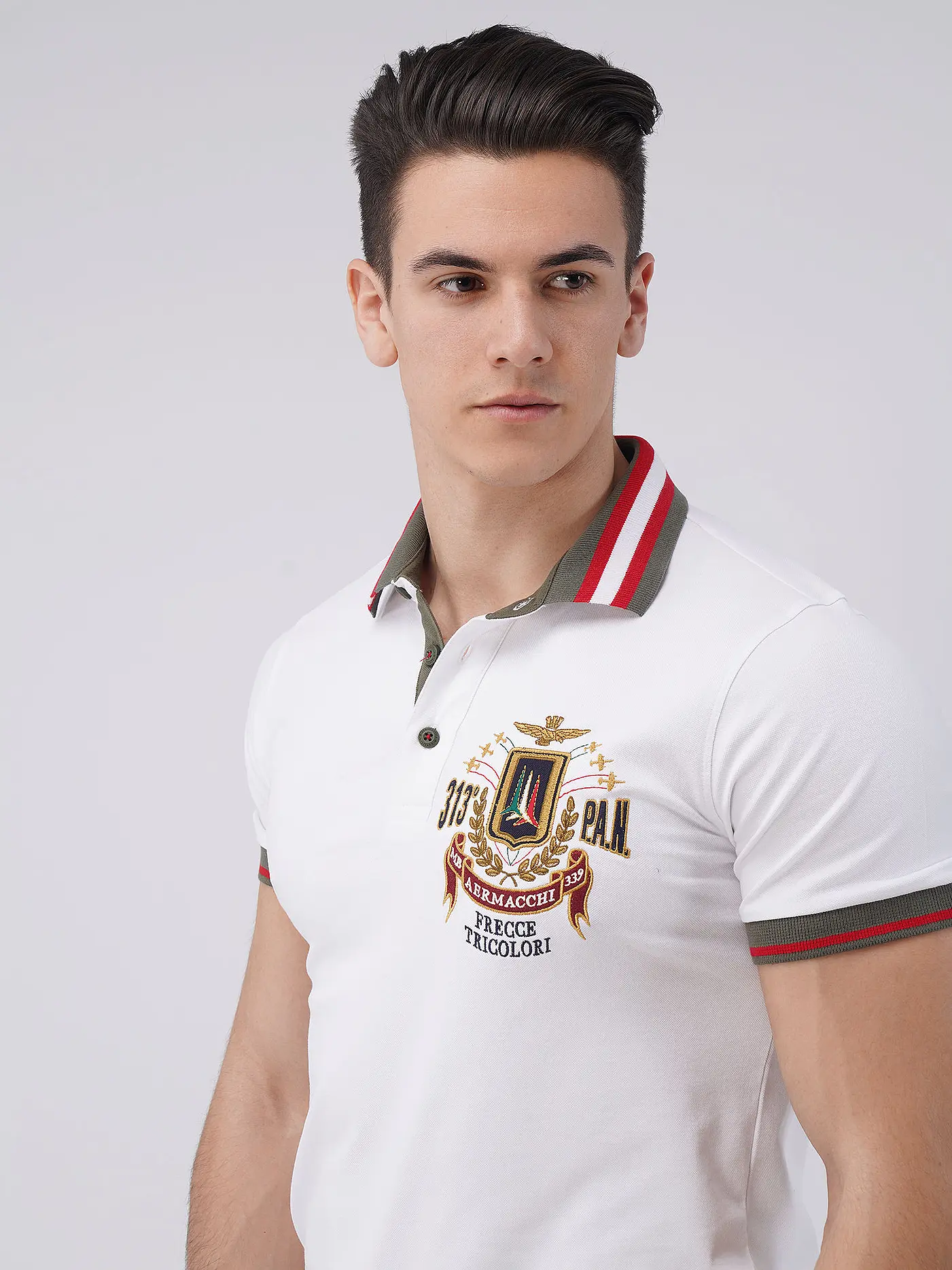 AERONAUTICA MILITARE | Poloshirt  | weiss