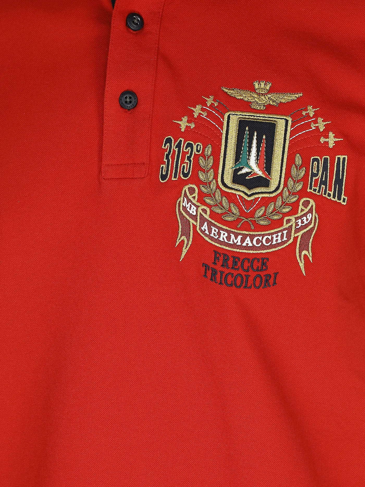 AERONAUTICA MILITARE | Poloshirt  | rot