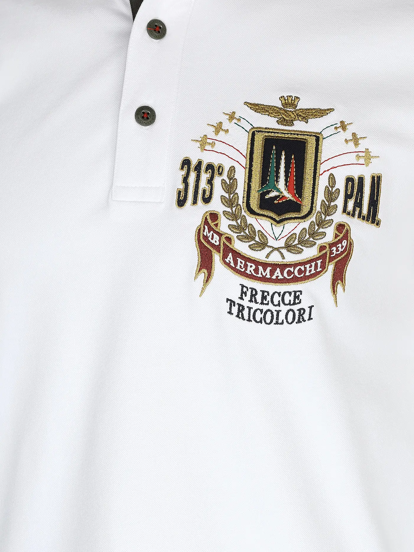 AERONAUTICA MILITARE | Poloshirt  | weiss
