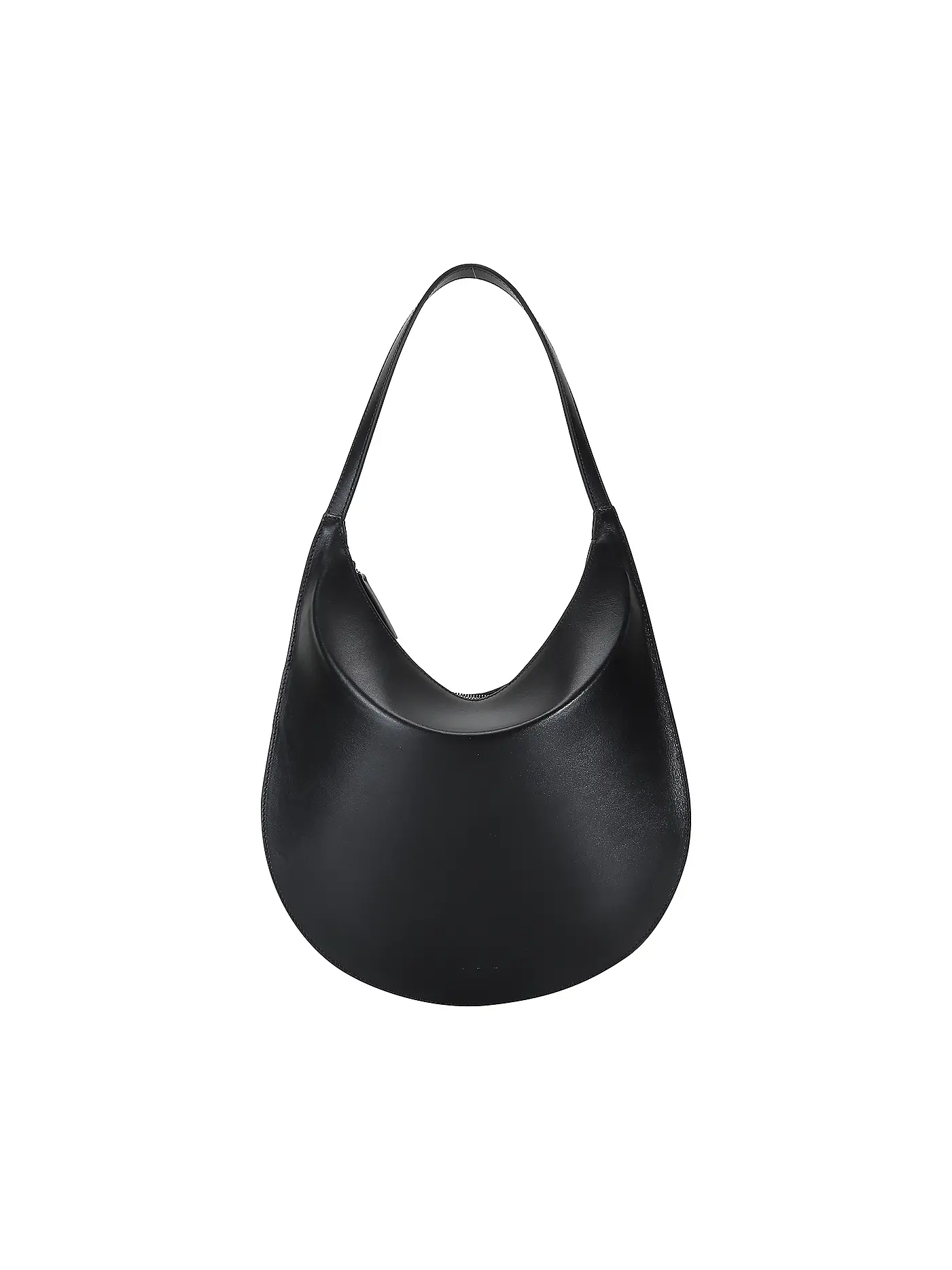 AESTHER EKME | Ledertasche - Hobo  | schwarz