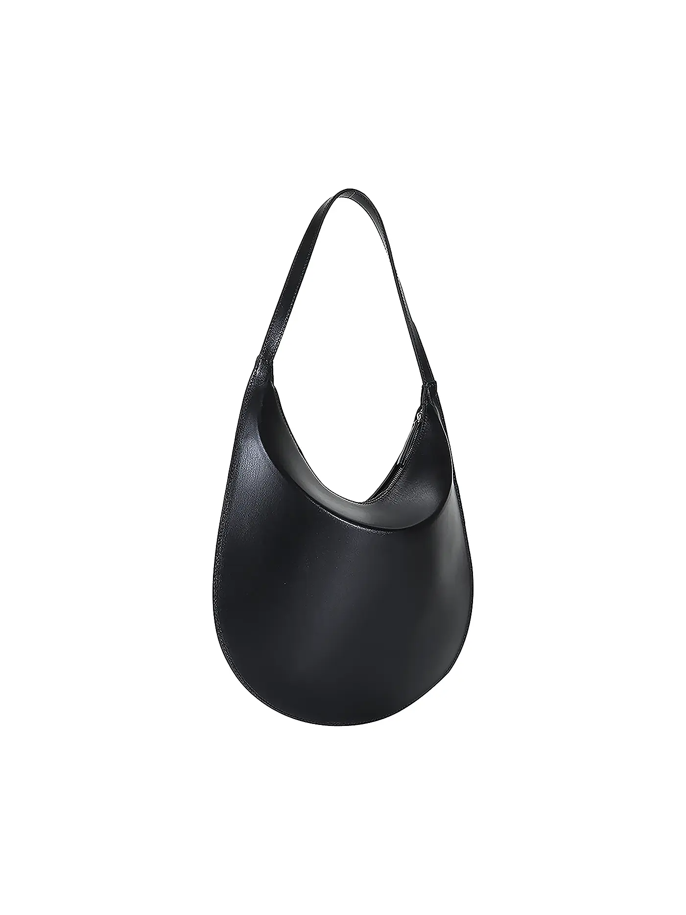 AESTHER EKME | Ledertasche - Hobo  | schwarz