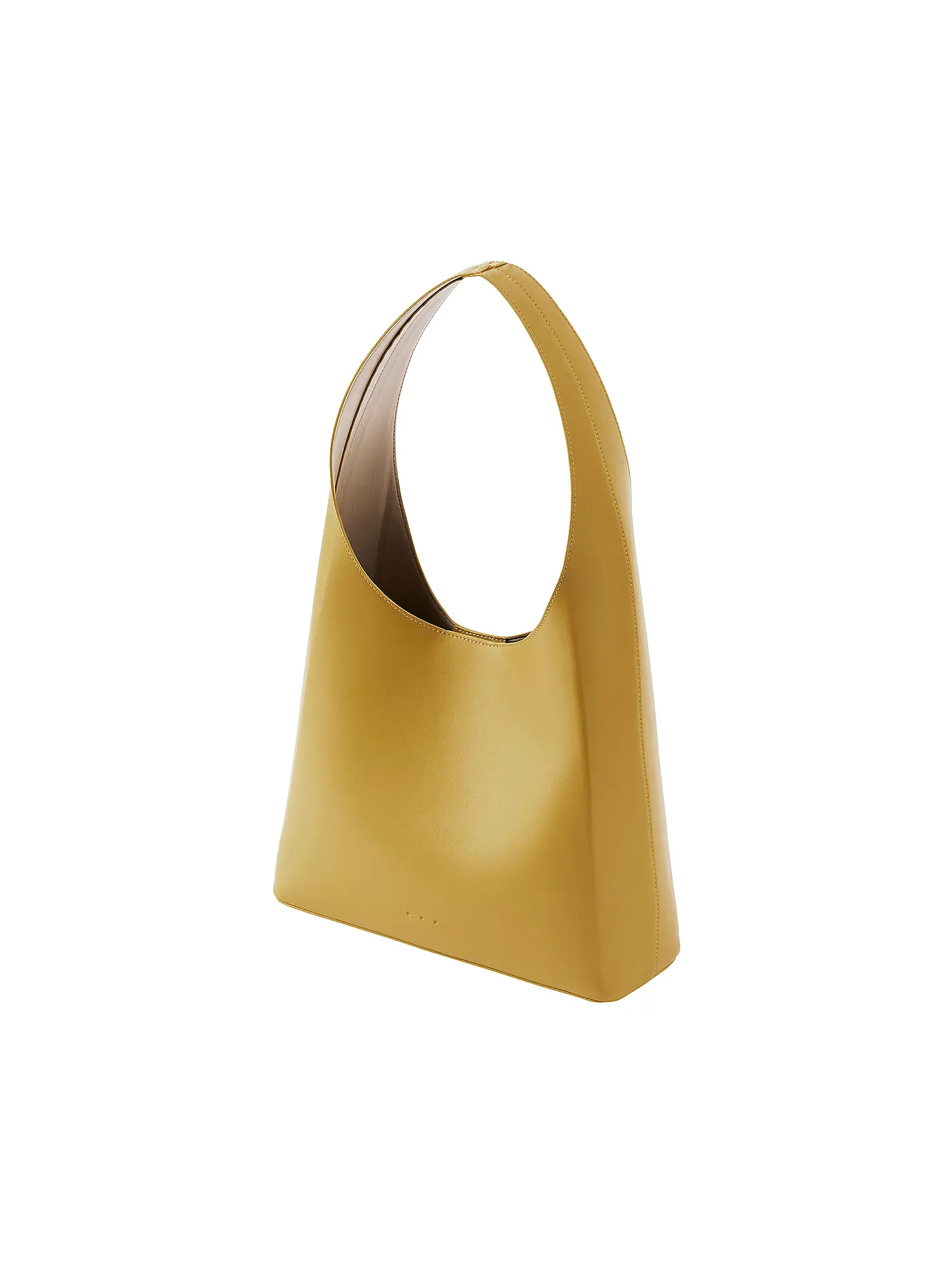 AESTHER EKME | Ledertasche - Hobo Bag SAC MIDI | senf