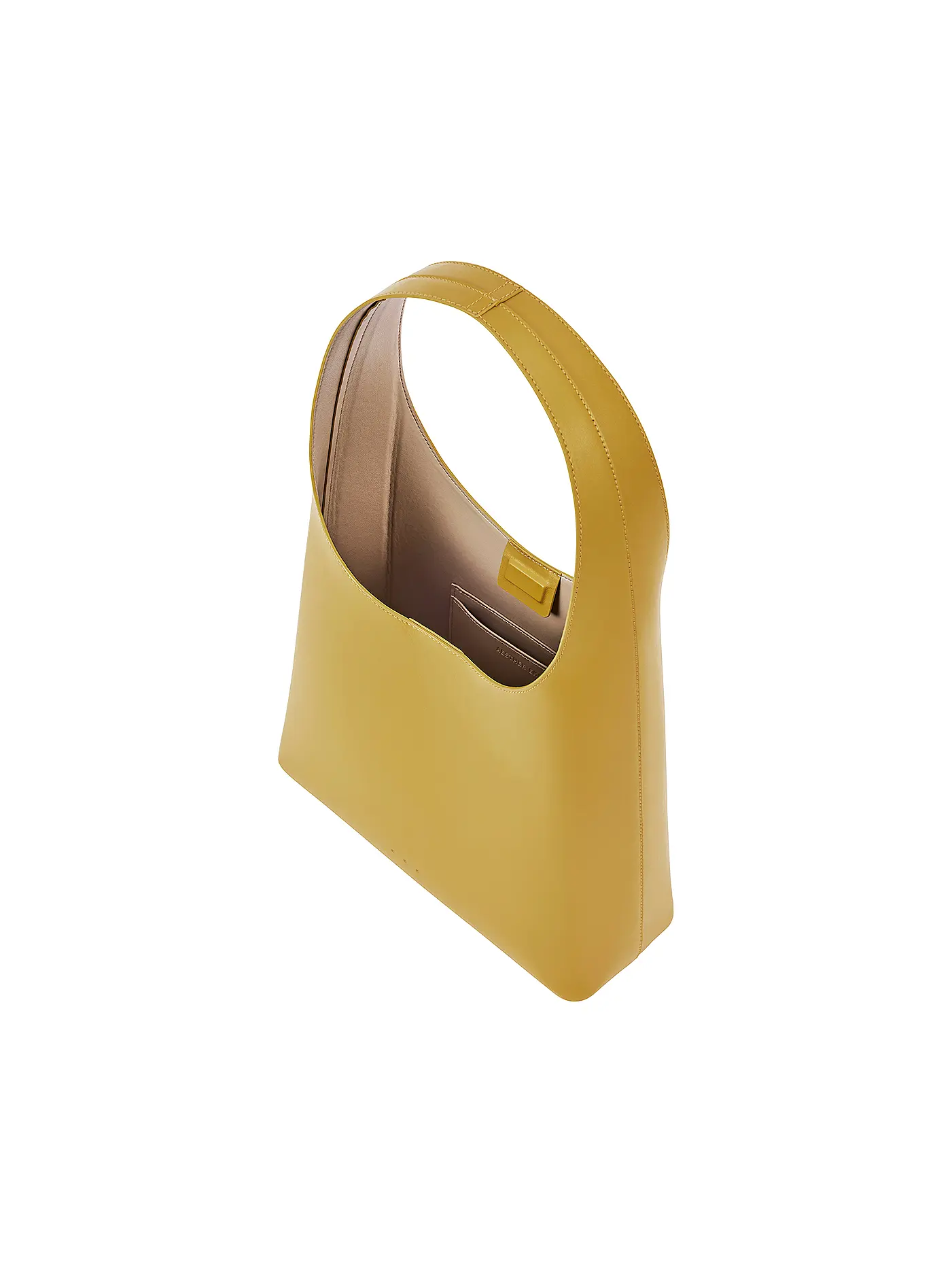 AESTHER EKME | Ledertasche - Hobo Bag SAC MIDI | senf