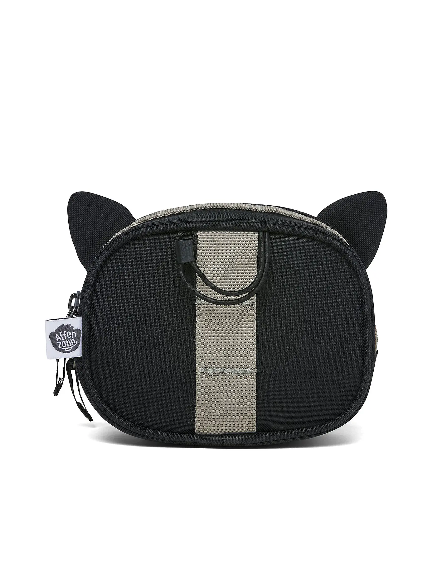 AFFENZAHN | Fahrradlenkertasche Panther | schwarz