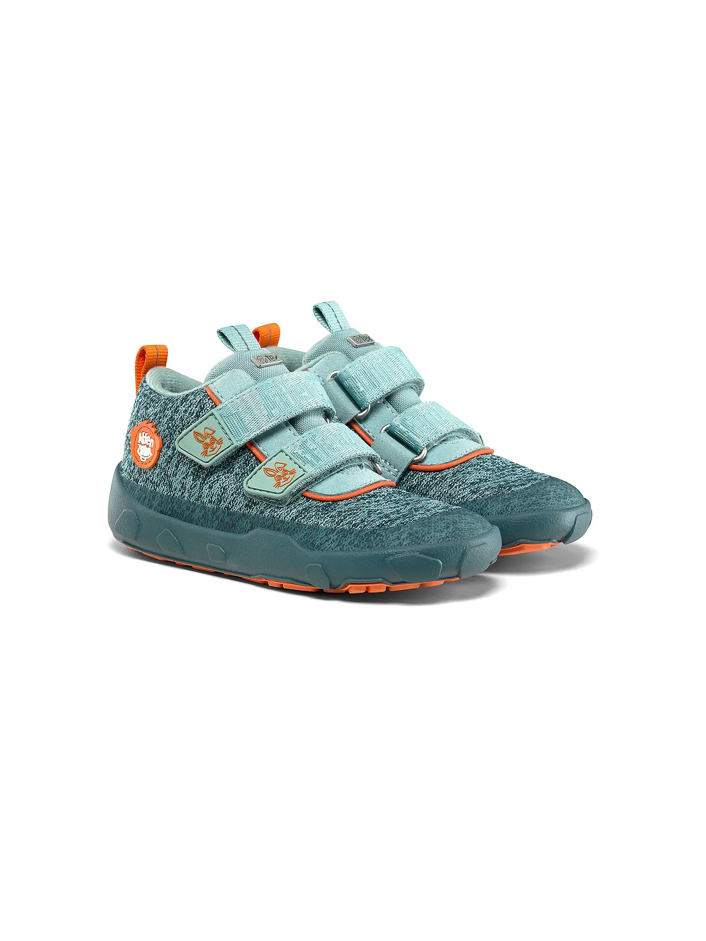 AFFENZAHN | Kinder Barfußschuhe - Übergangsschuhe KNIT HAPPY Hase | hellgrün