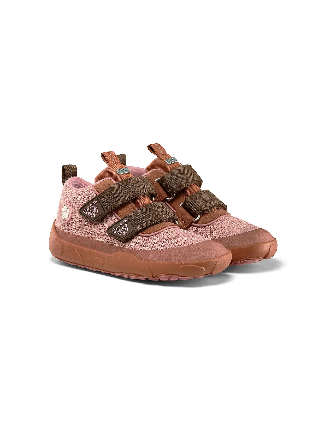 AFFENZAHN | Kinder Barfußschuhe - Übergangsschuhe KNIT HAPPY Reh | orange