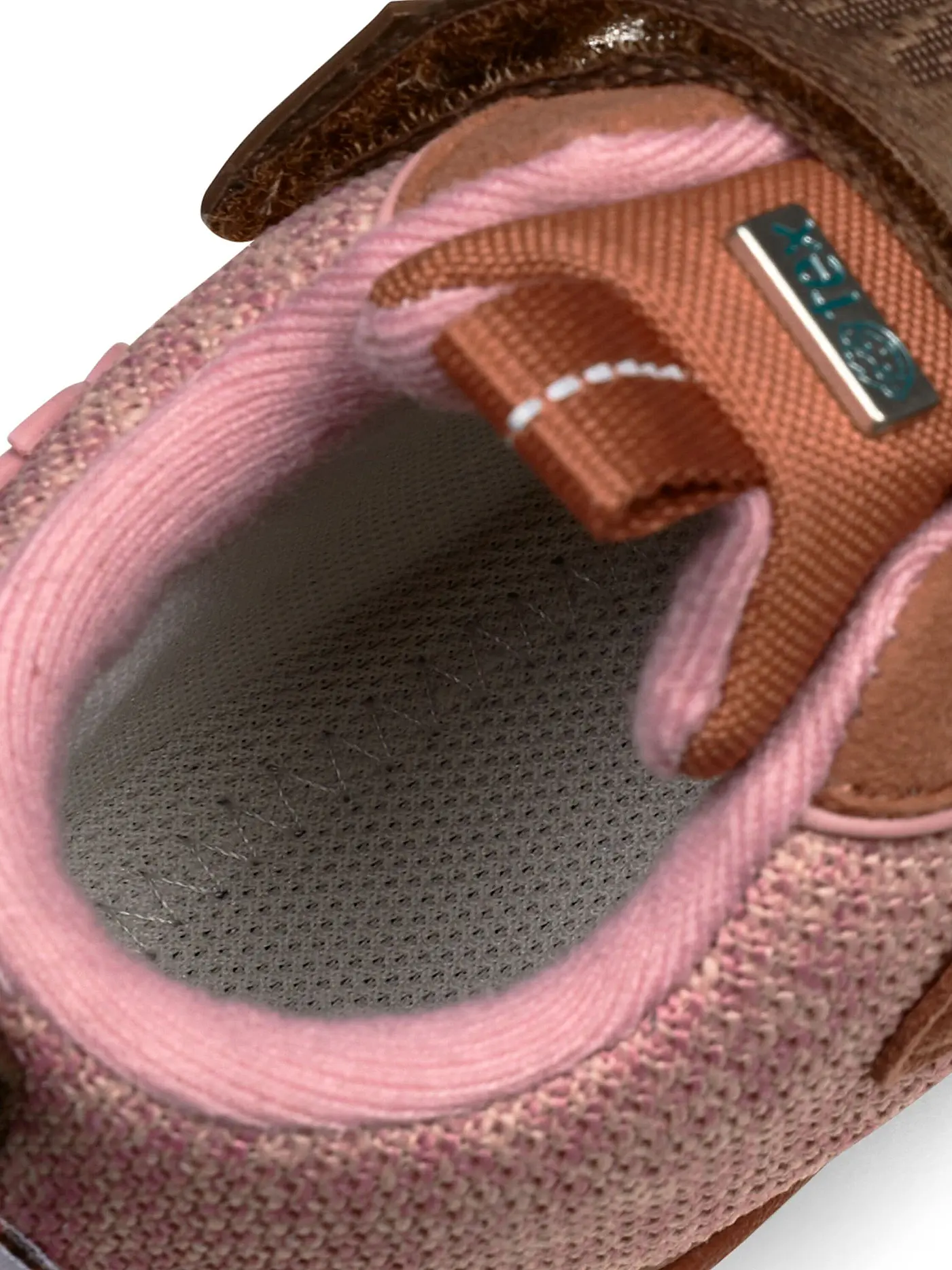 AFFENZAHN | Kinder Barfußschuhe - Übergangsschuhe KNIT HAPPY Reh | orange