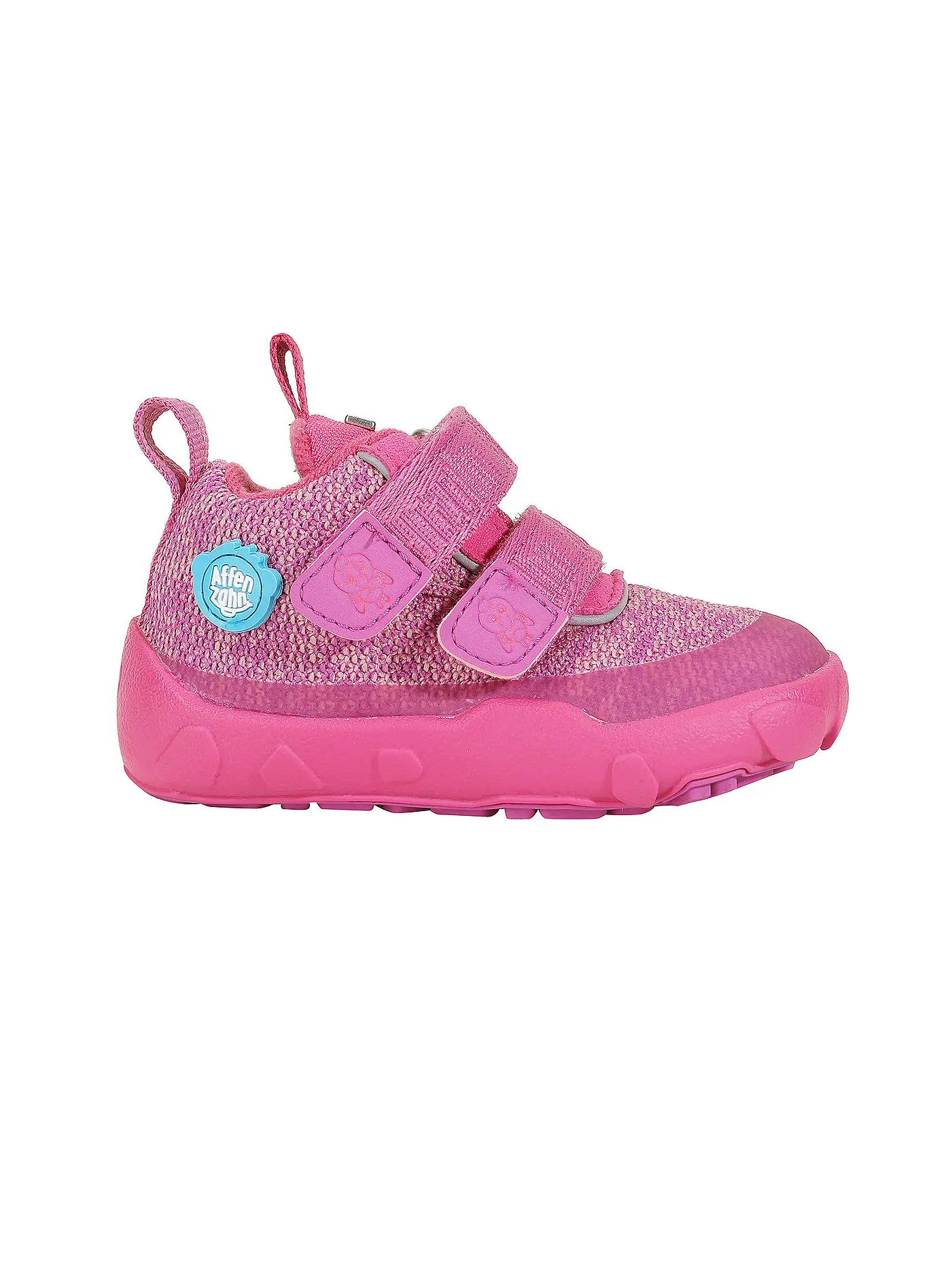 AFFENZAHN | Kinder Barfußschuhe - Boots Vogel Lowboot Happy Smile | pink