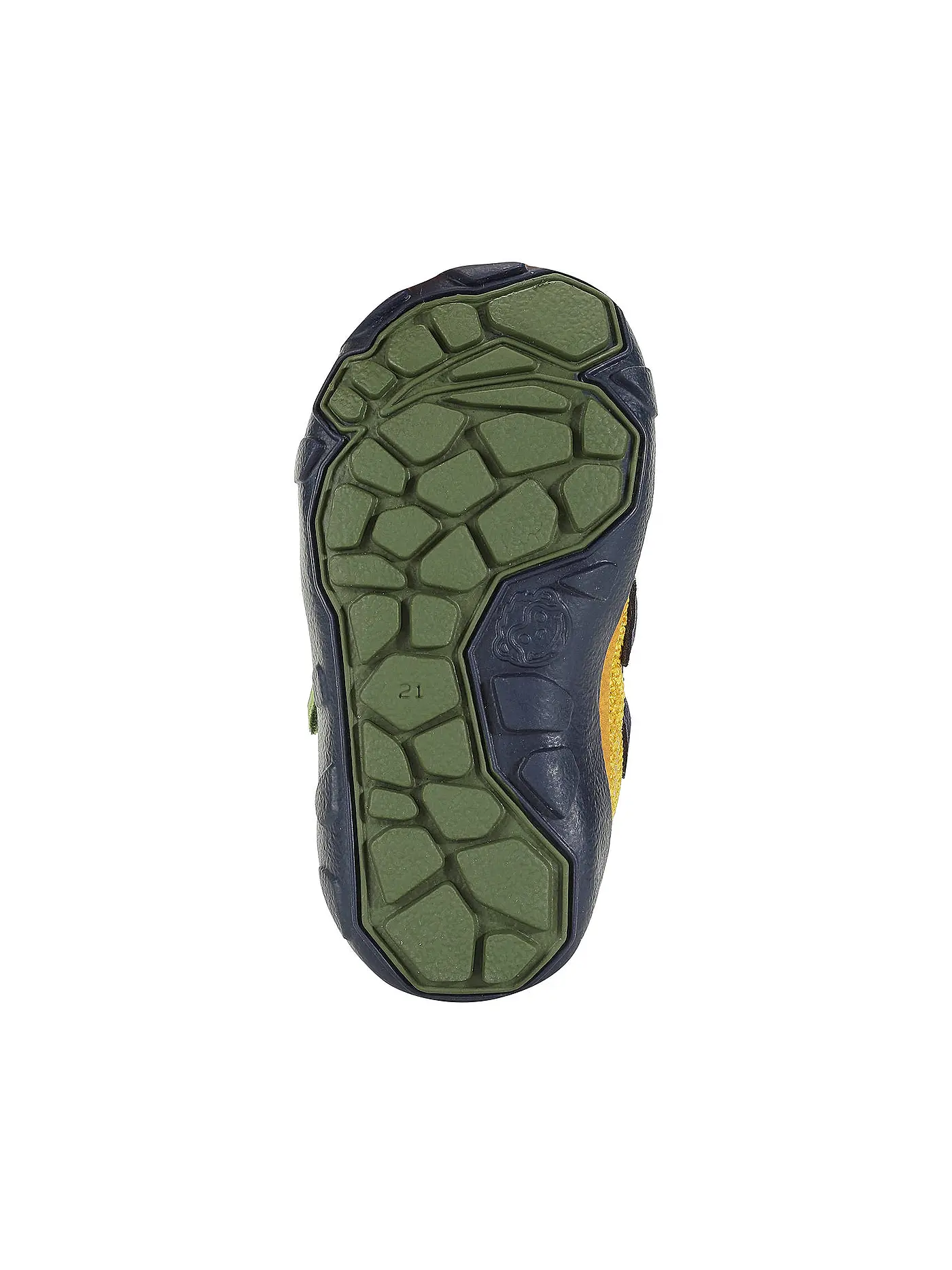 AFFENZAHN | Kinder Barfußschuhe -  Übergangsschuhe HAPPY TIGER | gelb