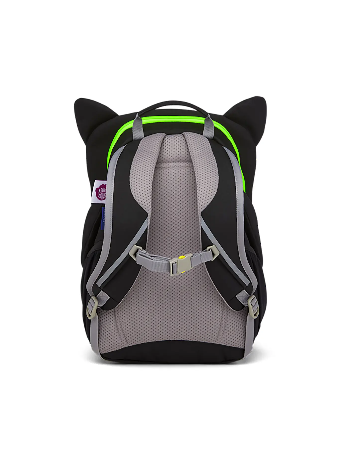 AFFENZAHN | Kinder Rucksack Großer Freund - Black Panther | schwarz