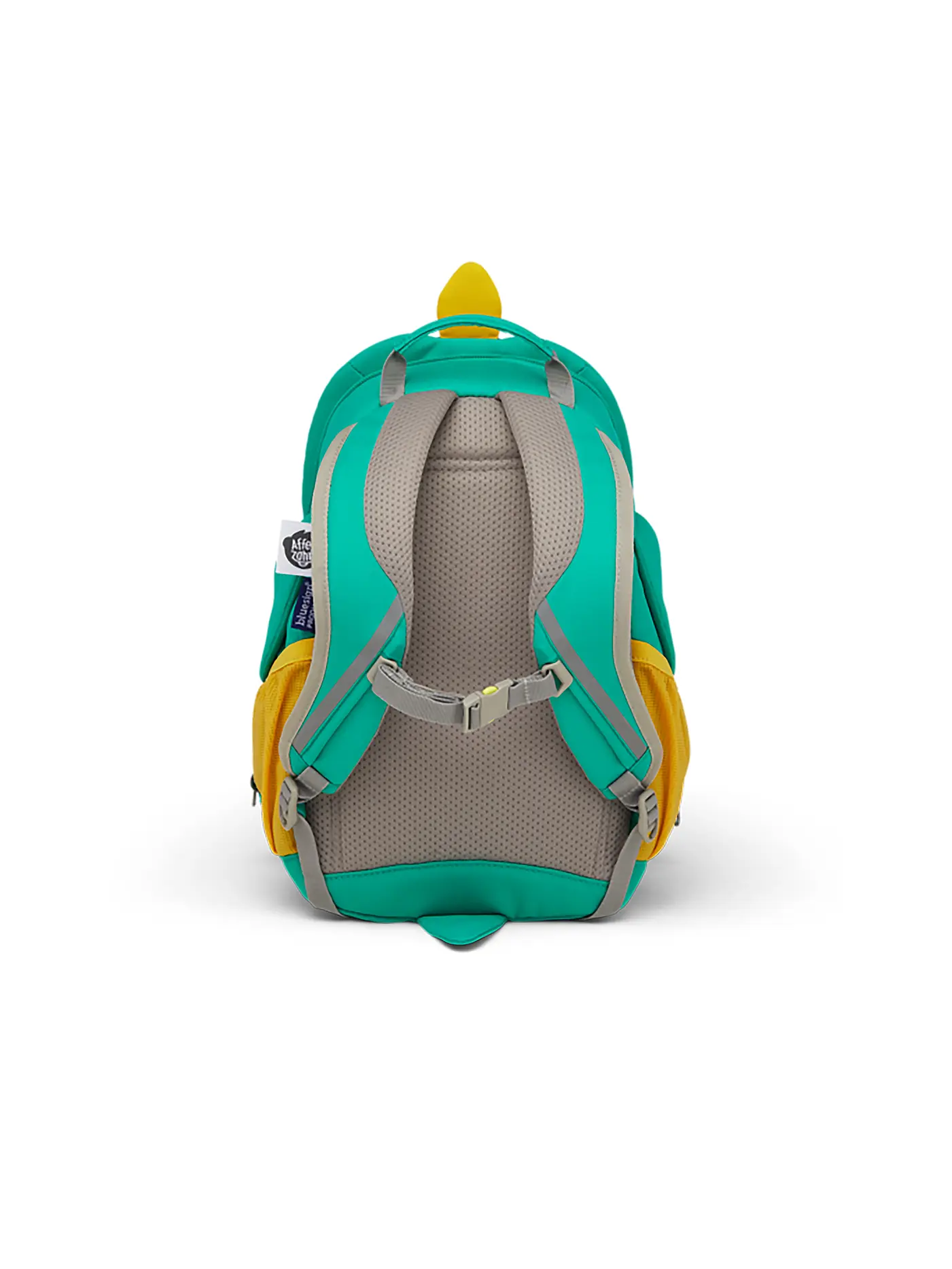 AFFENZAHN | Kinder Rucksack Großer Freund - Dinosaurier | türkis