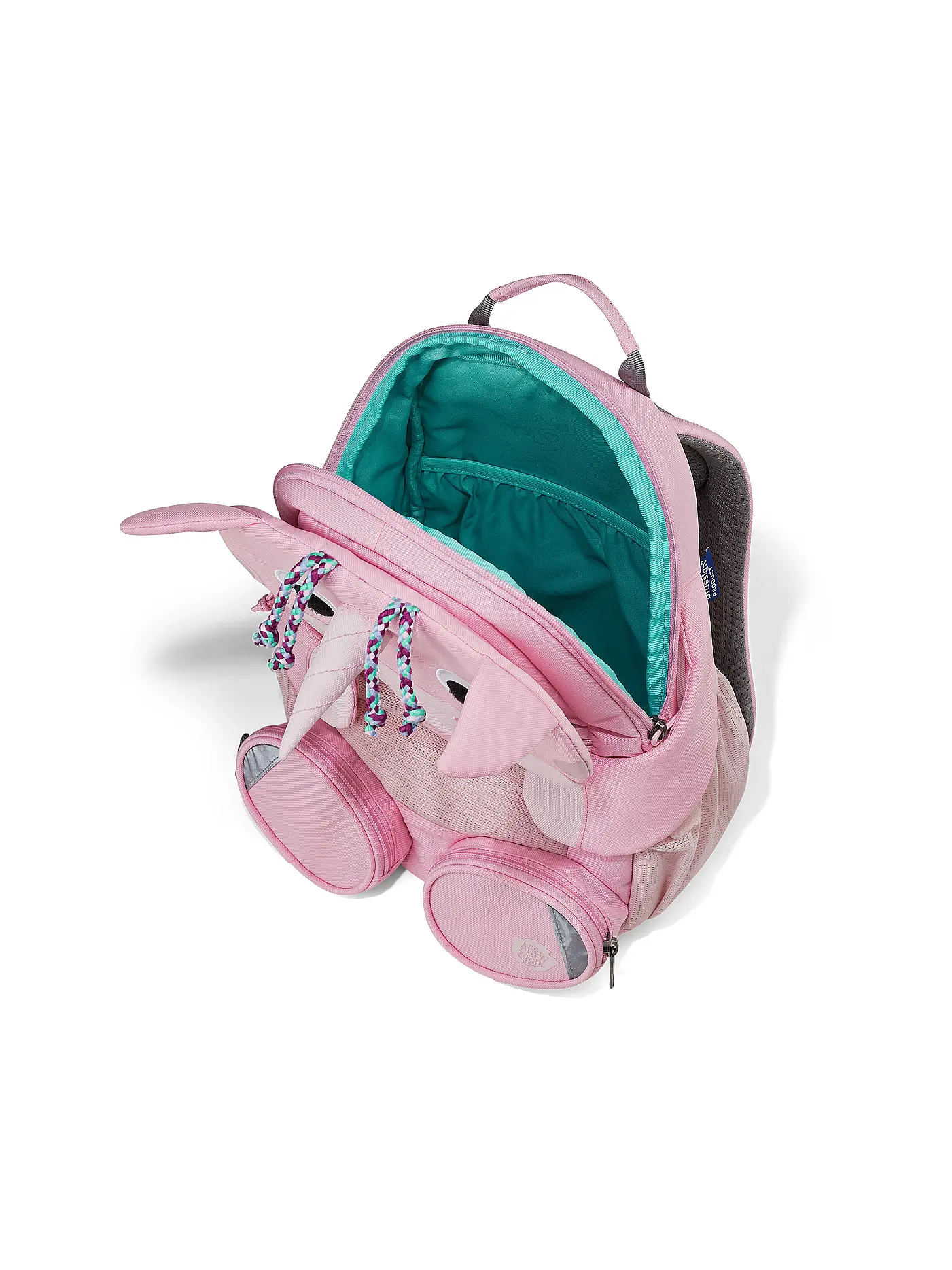 AFFENZAHN | Kinder Rucksack Großer Freund - Einhorn | pink