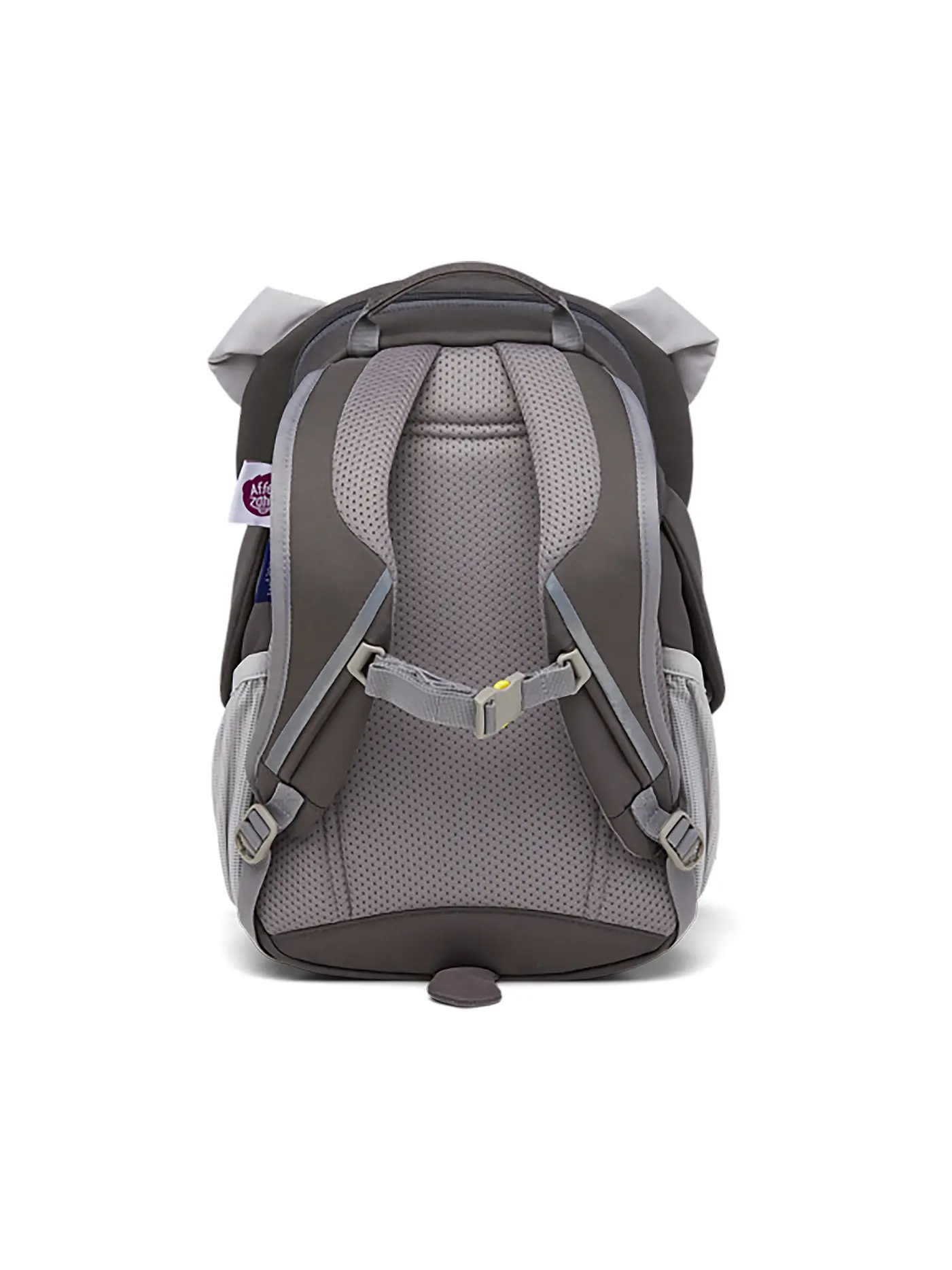 AFFENZAHN | Kinder Rucksack Großer Freund - Hund | grau