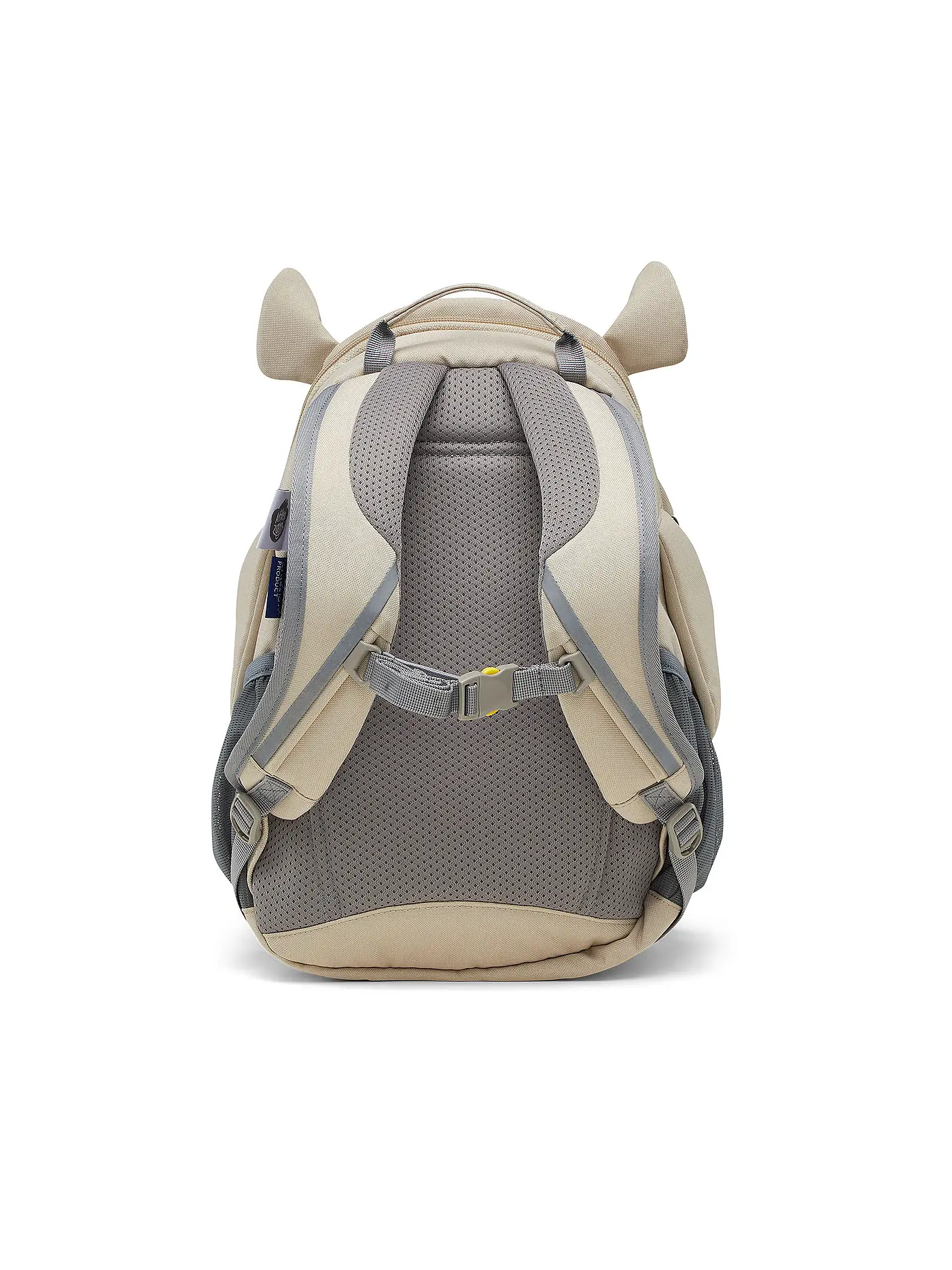 AFFENZAHN | Kinder Rucksack Großer Freund - Nashorn | grau