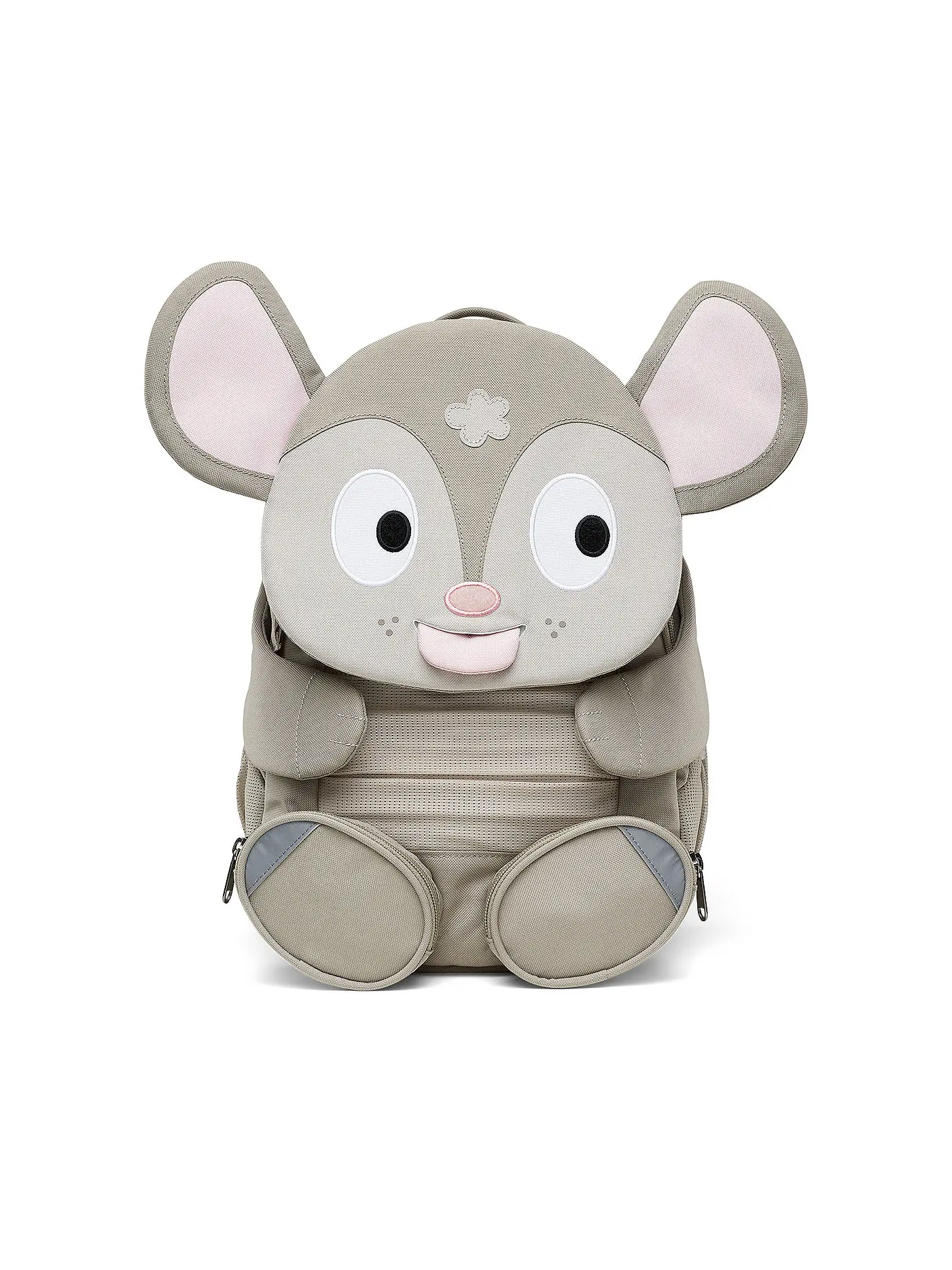 AFFENZAHN | Kinder Rucksack Großer Freund - Tonie Maus | grau