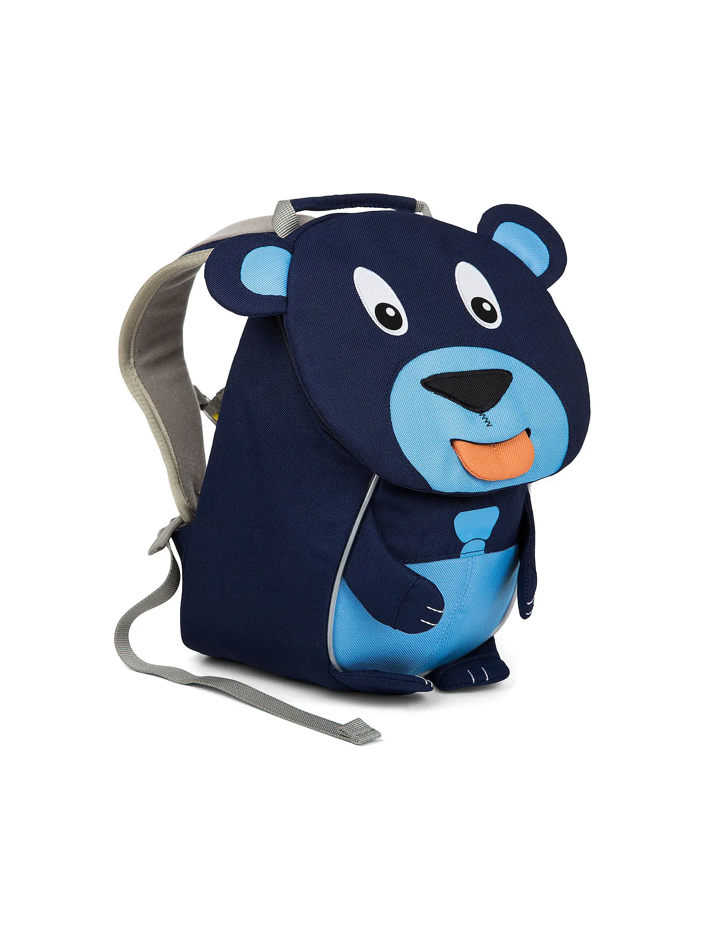 AFFENZAHN | Kinder Rucksack Kleine Freunde - Bobo Bär | dunkelblau
